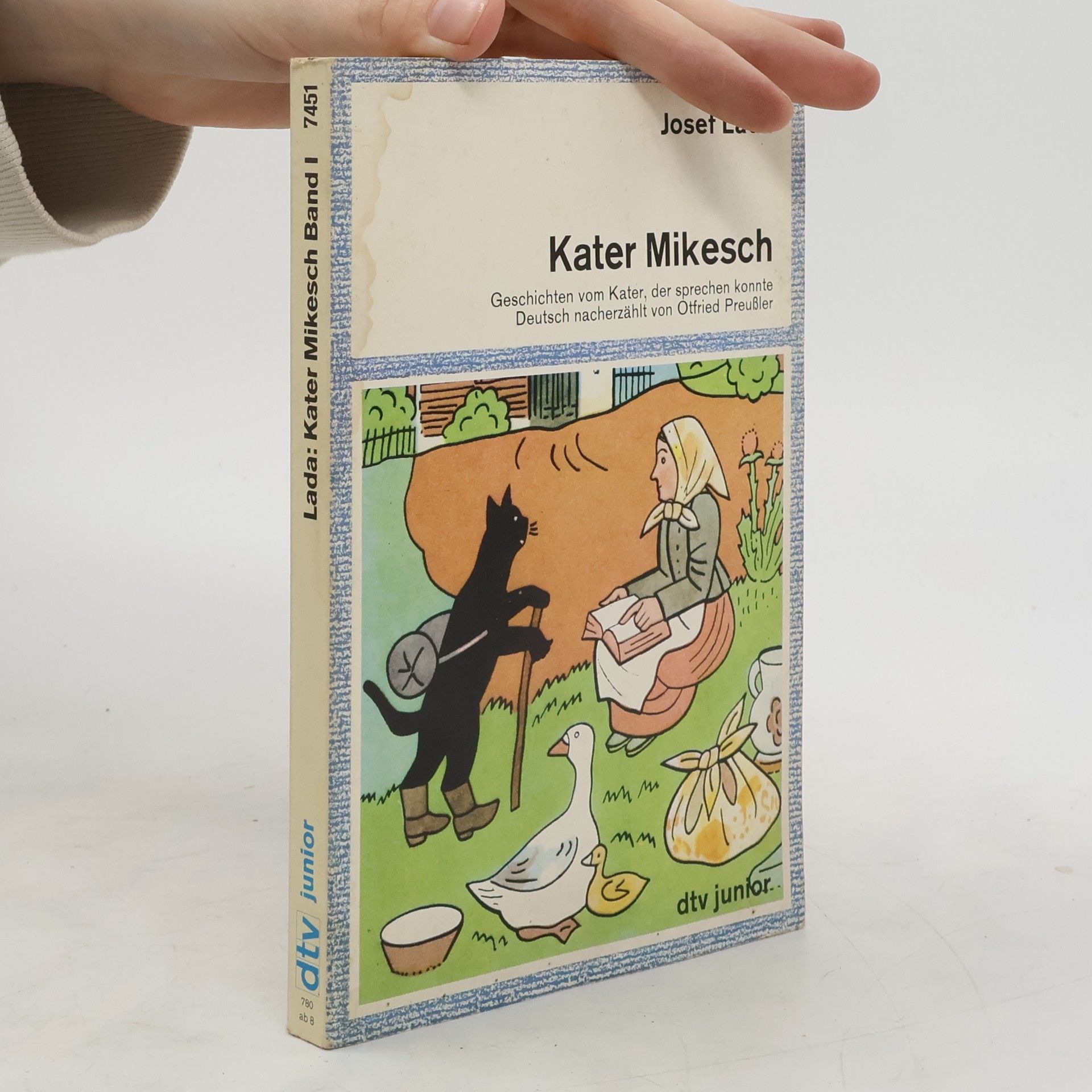 Josef Lada Kater Mikesch. Bd.1. Geschichten v. Kater, der sprechen konnte. Dtsch nacherz. v. Otfried Preußler