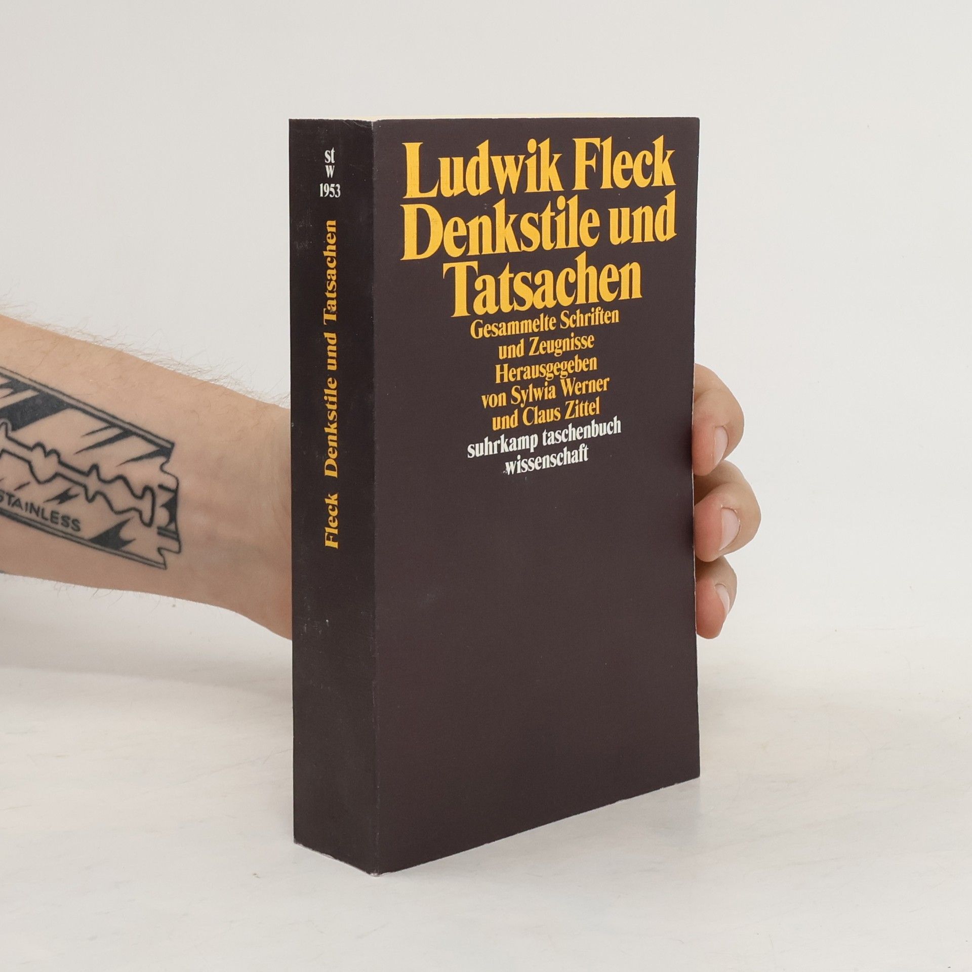 Ludwik Fleck Denkstile und Tatsachen