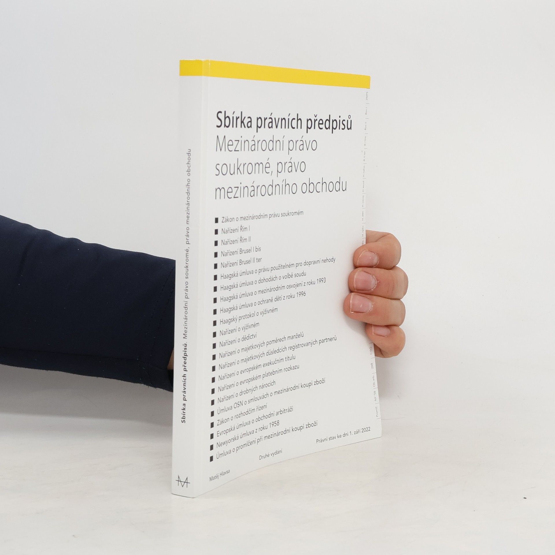 Matěj Hlavsa Sbírka právních předpisů