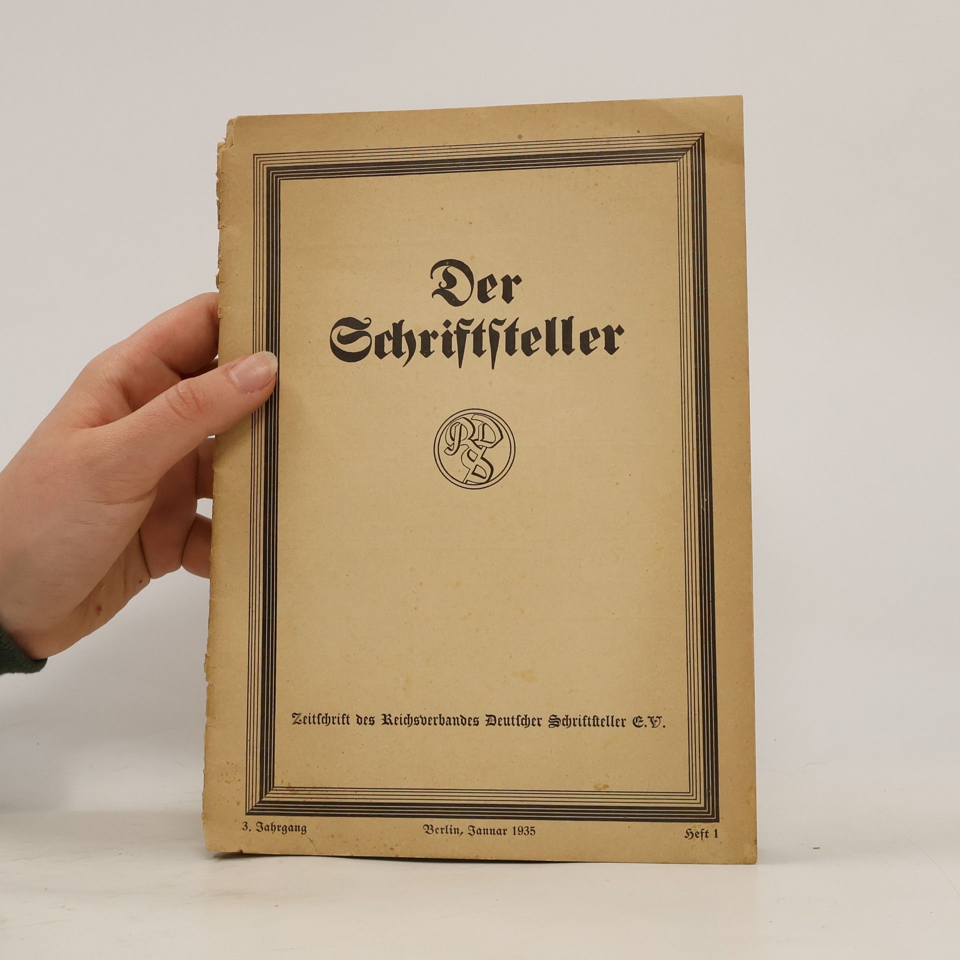 Collectif d'auteurs Der Schriftsteller