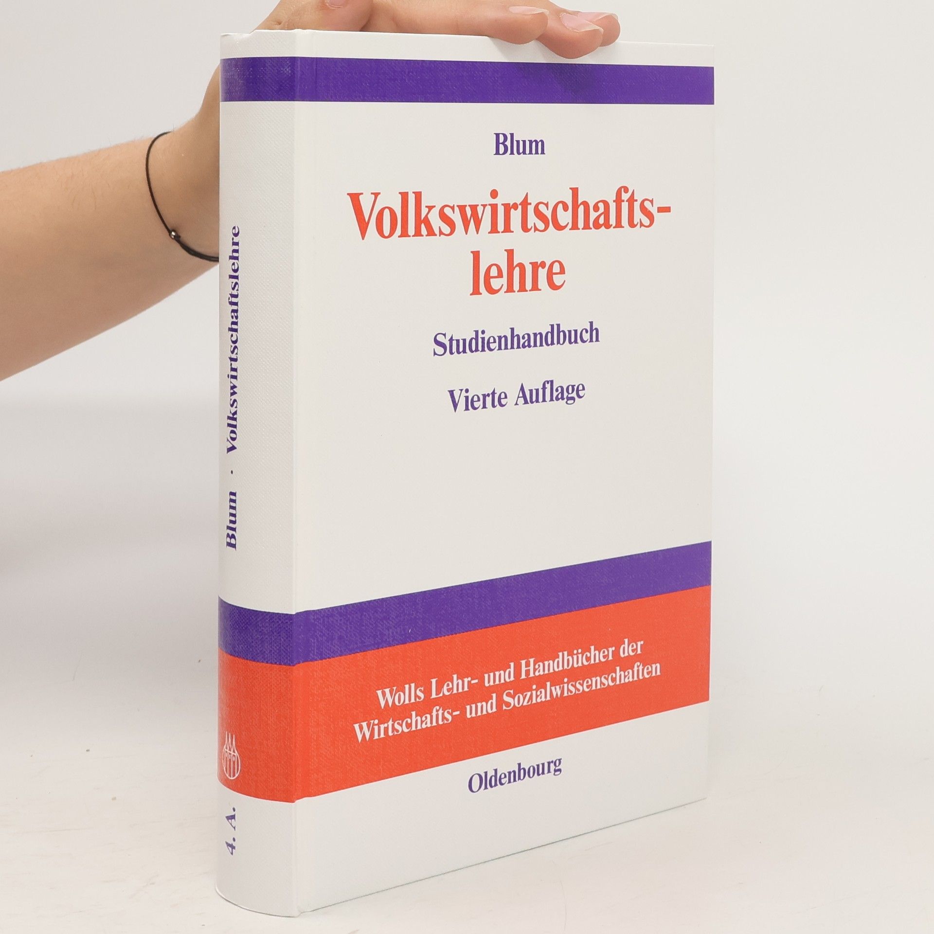 Ulrich Blum Volkswirtschaftslehre