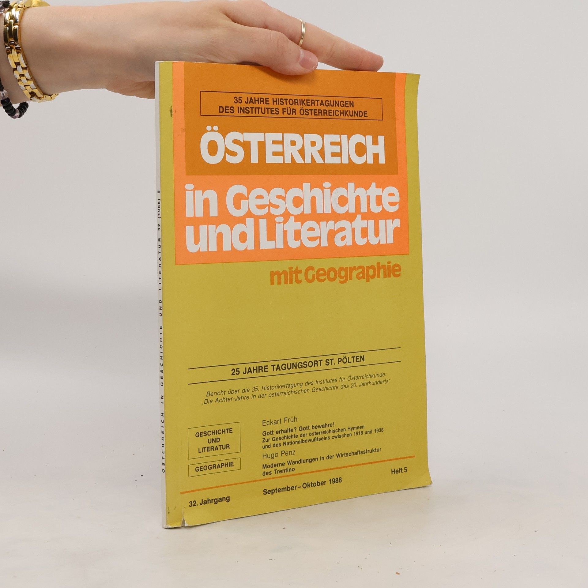 Collectif d'auteurs Osterreich in Geschichte und Literatur mit Geographie