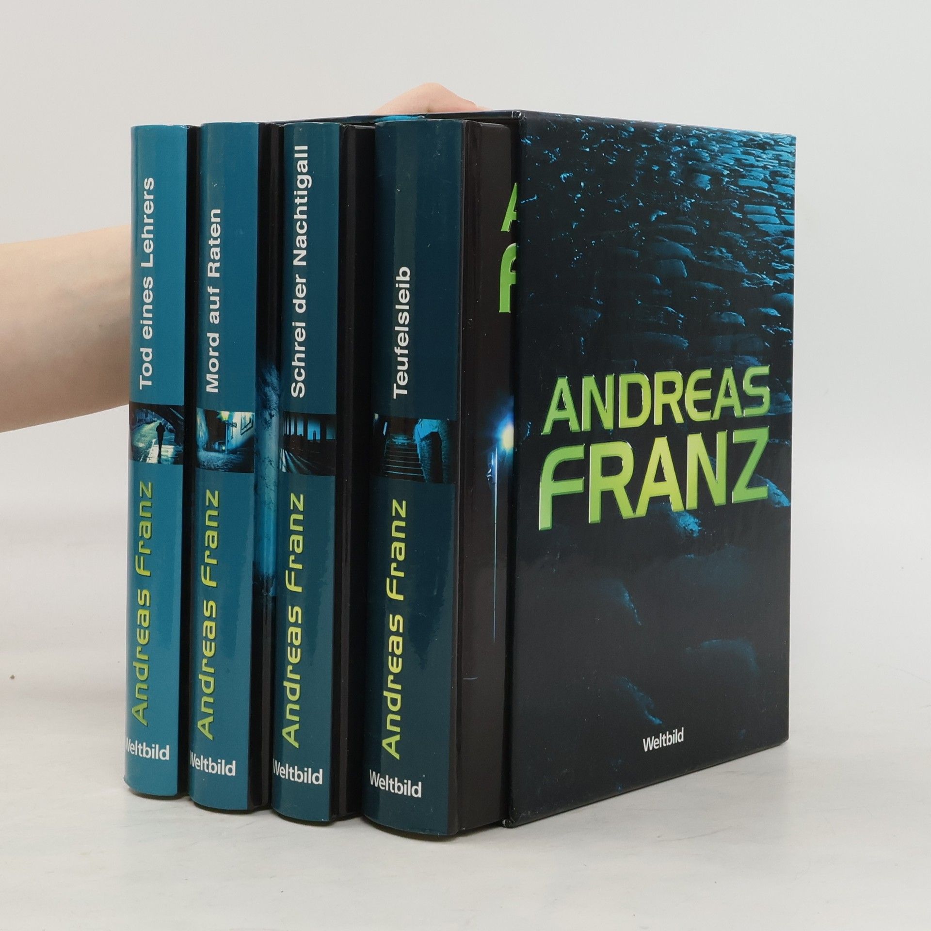 Andreas Franz Tod eines Lehrers. Mord auf Raten. Schrei der Nachtigall. Teufelsleib