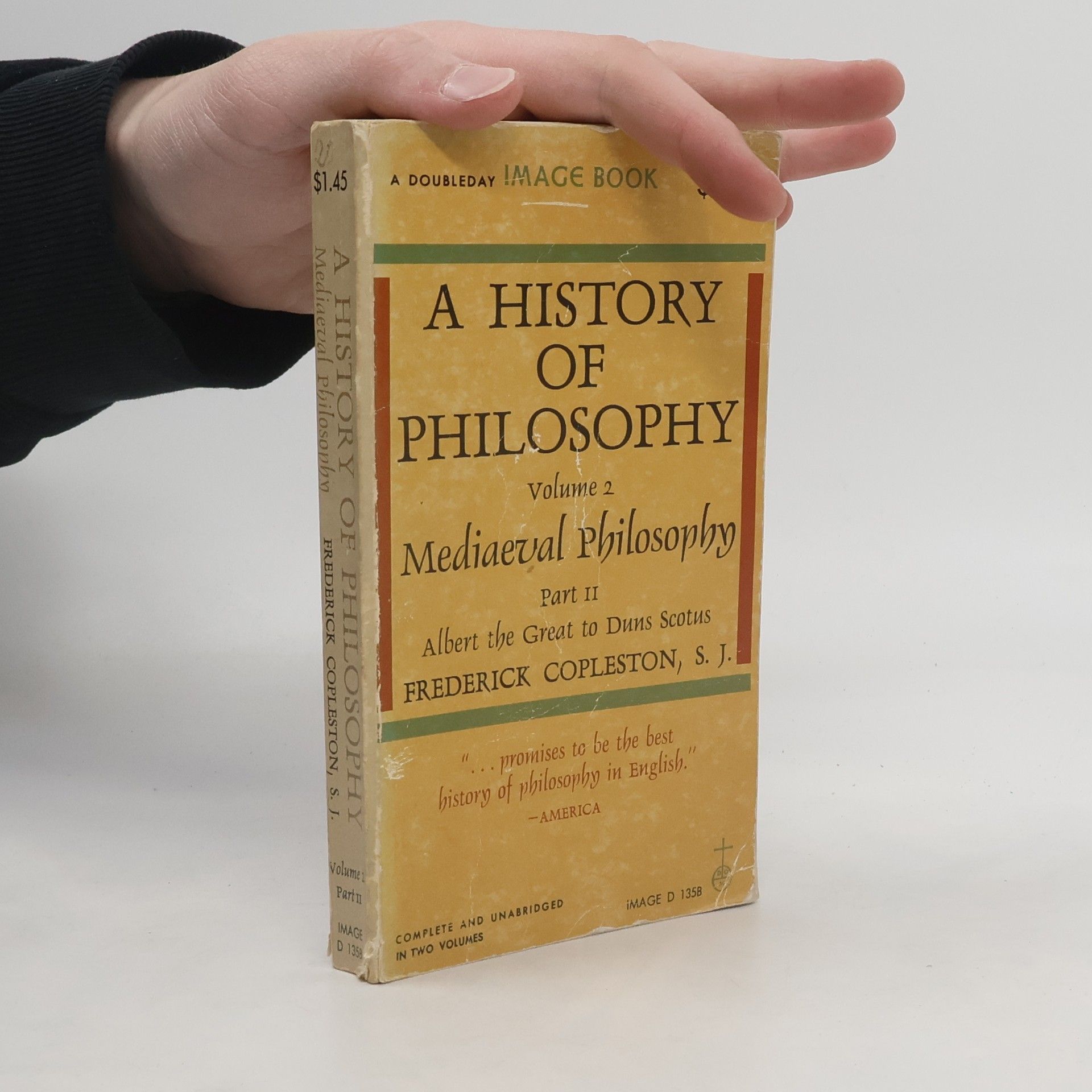 Frederick Copleston A History of Philosophy. Volume 2. Part II