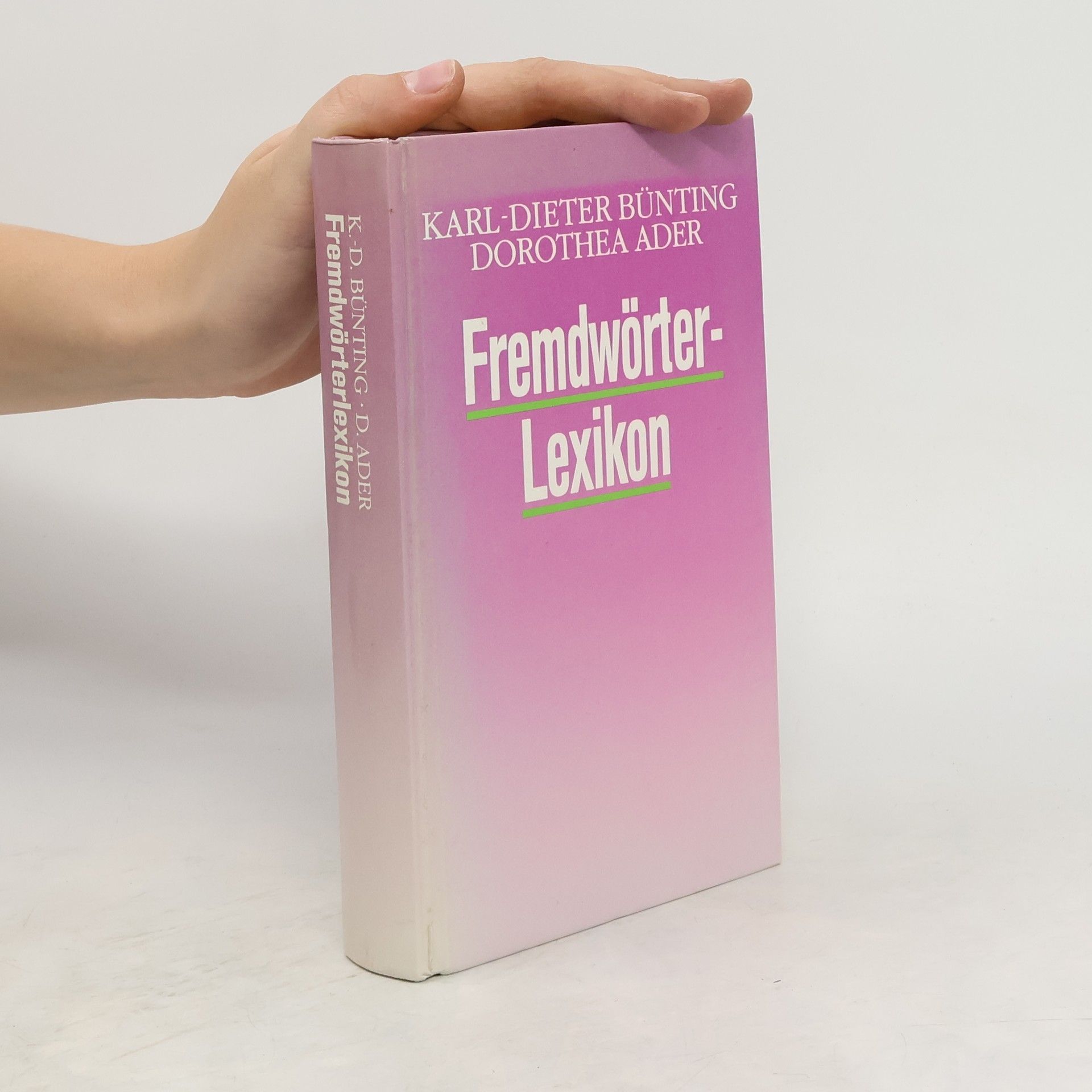 Karl-Dieter Bünting Fremdwörterlexikon