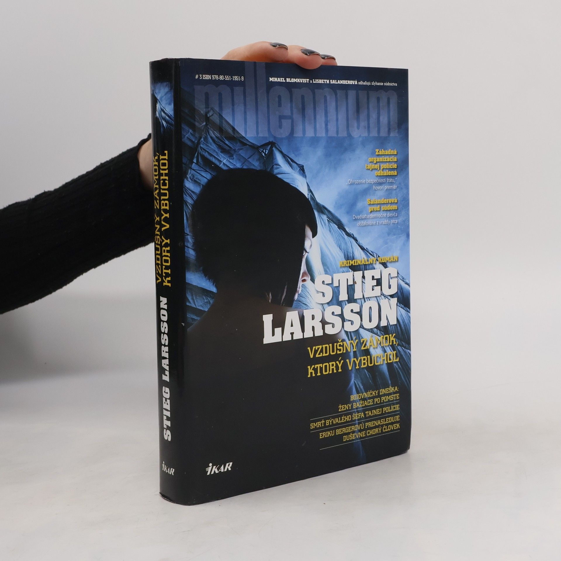 Stieg Larsson Vzdušný zámok, ktorý vybuchol