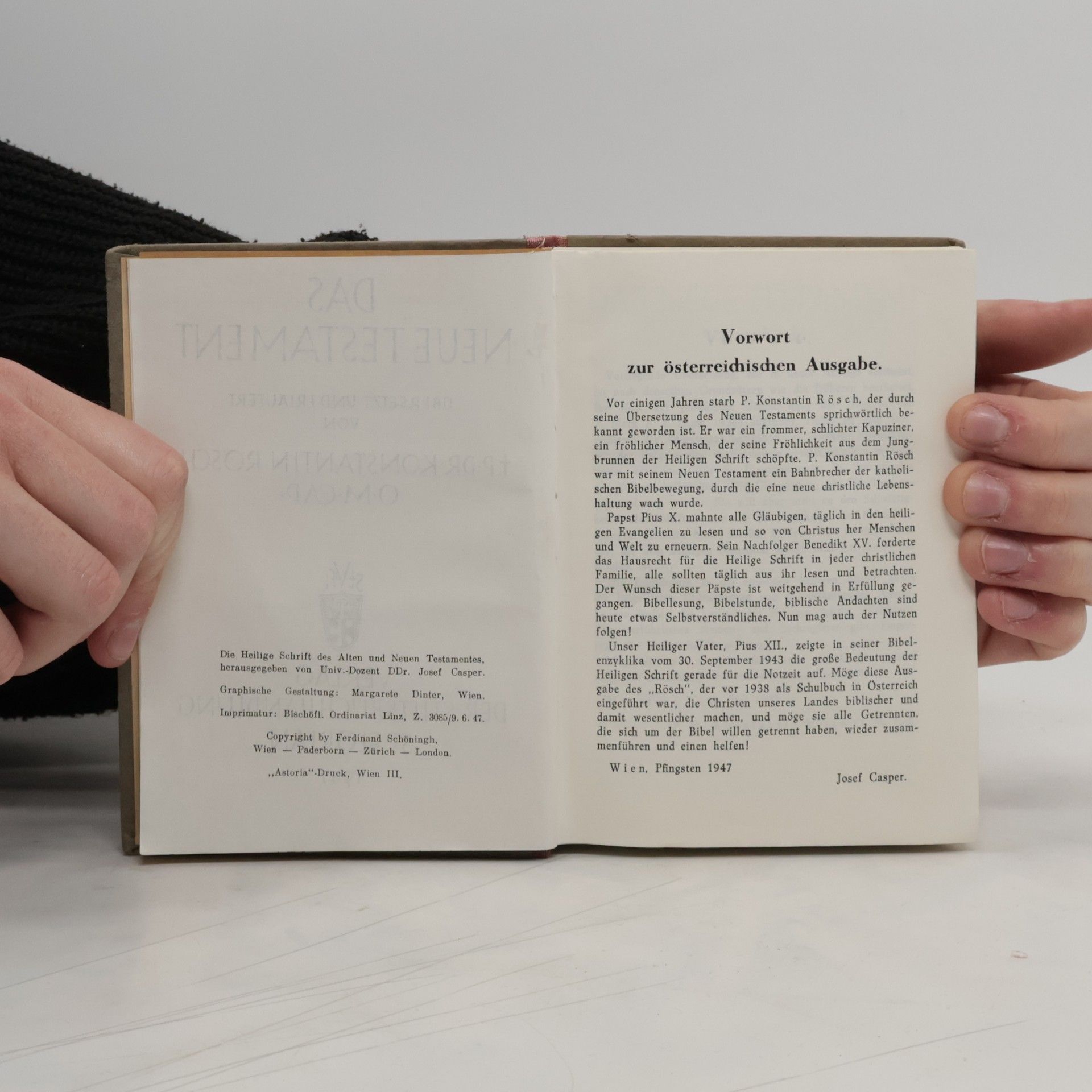 Konstantin Rösch Das Neue Testament