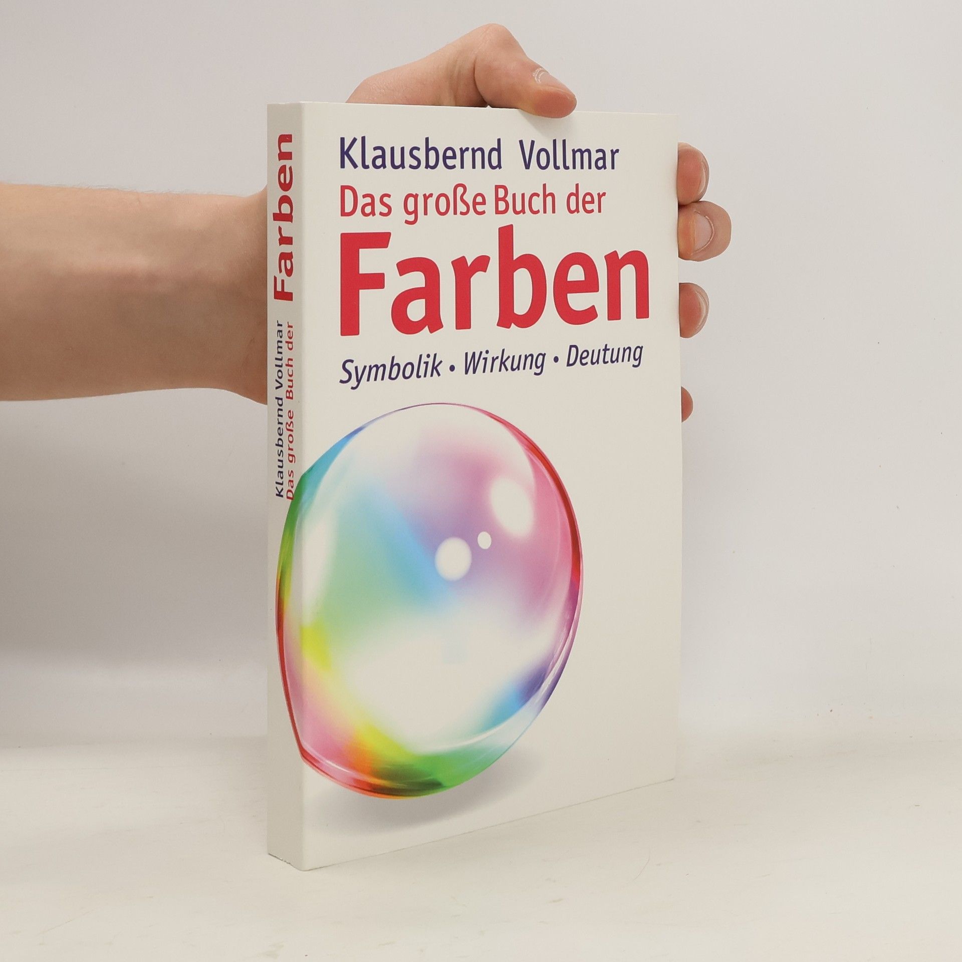 Klausbernd Vollmar Das große Buch der Farben