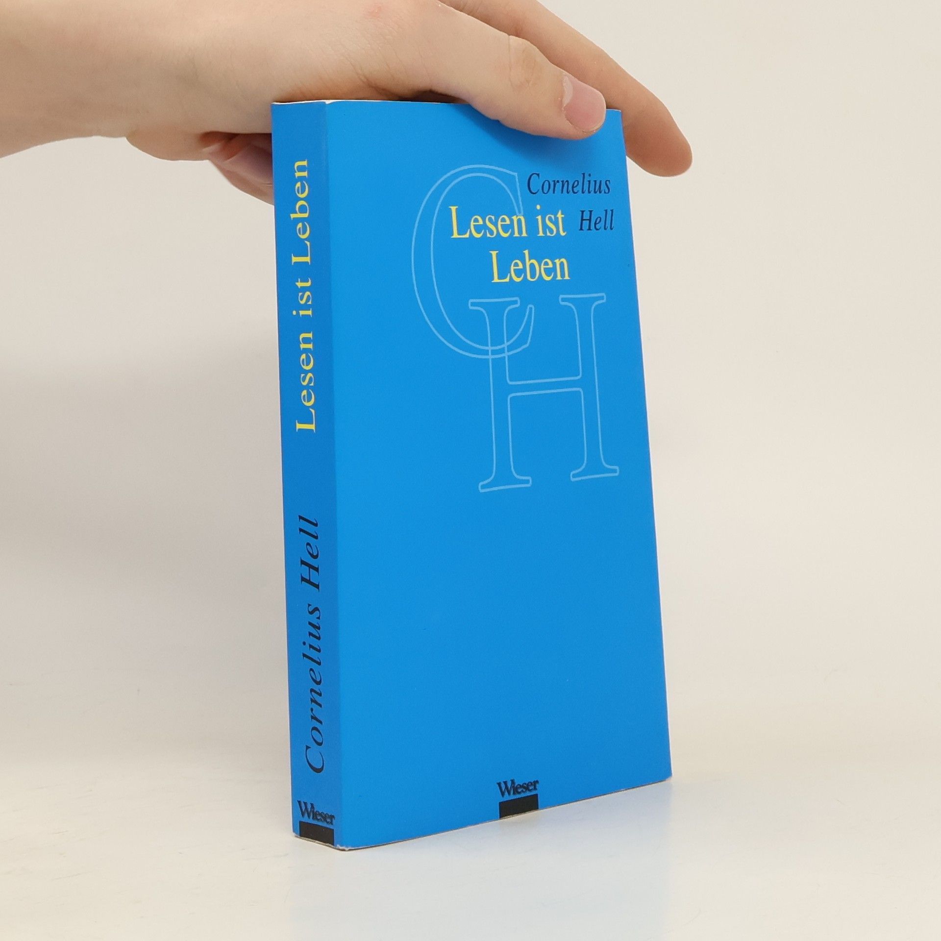 Cornelius Hell Lesen ist Leben