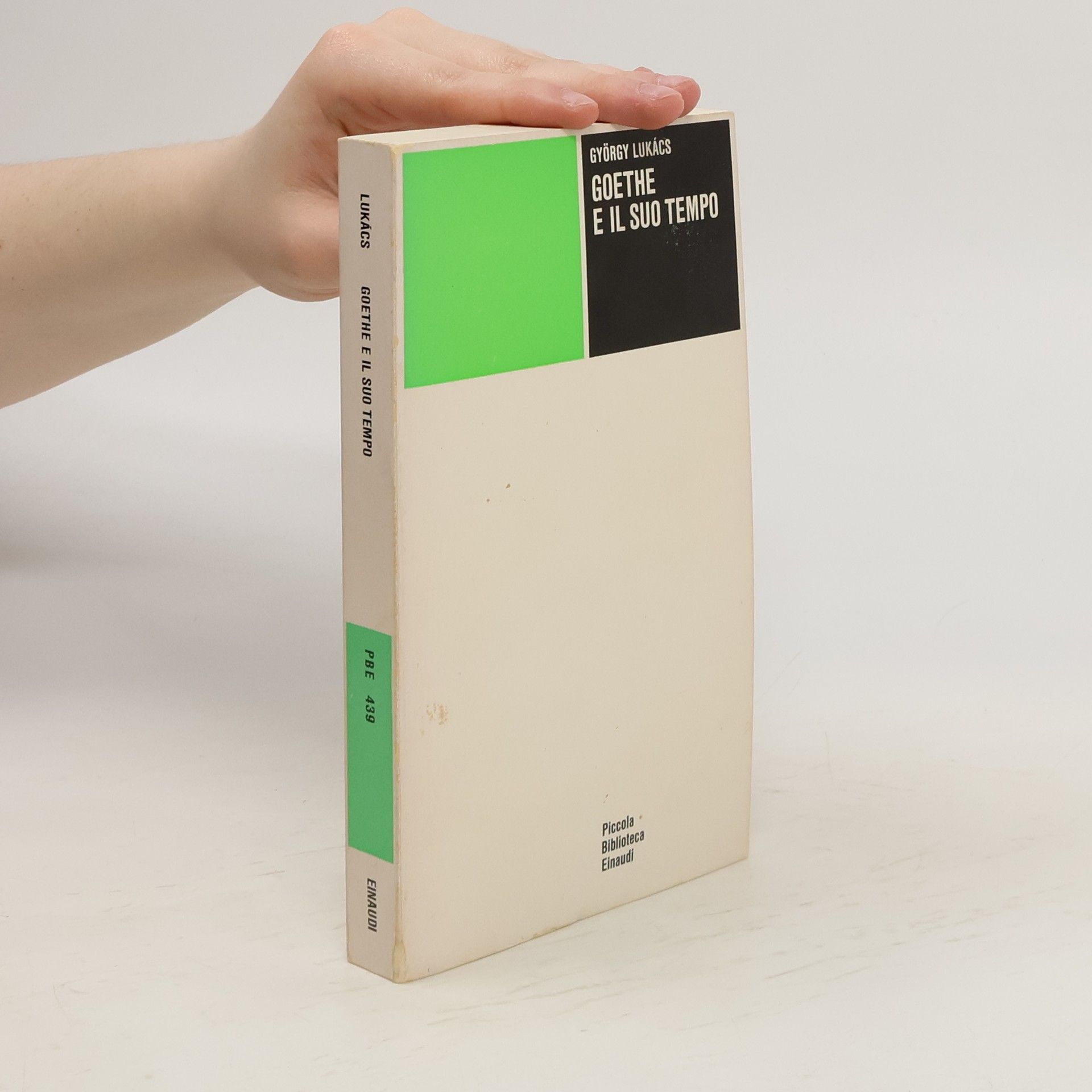 Georg Lukács Goethe e il suo tempo
