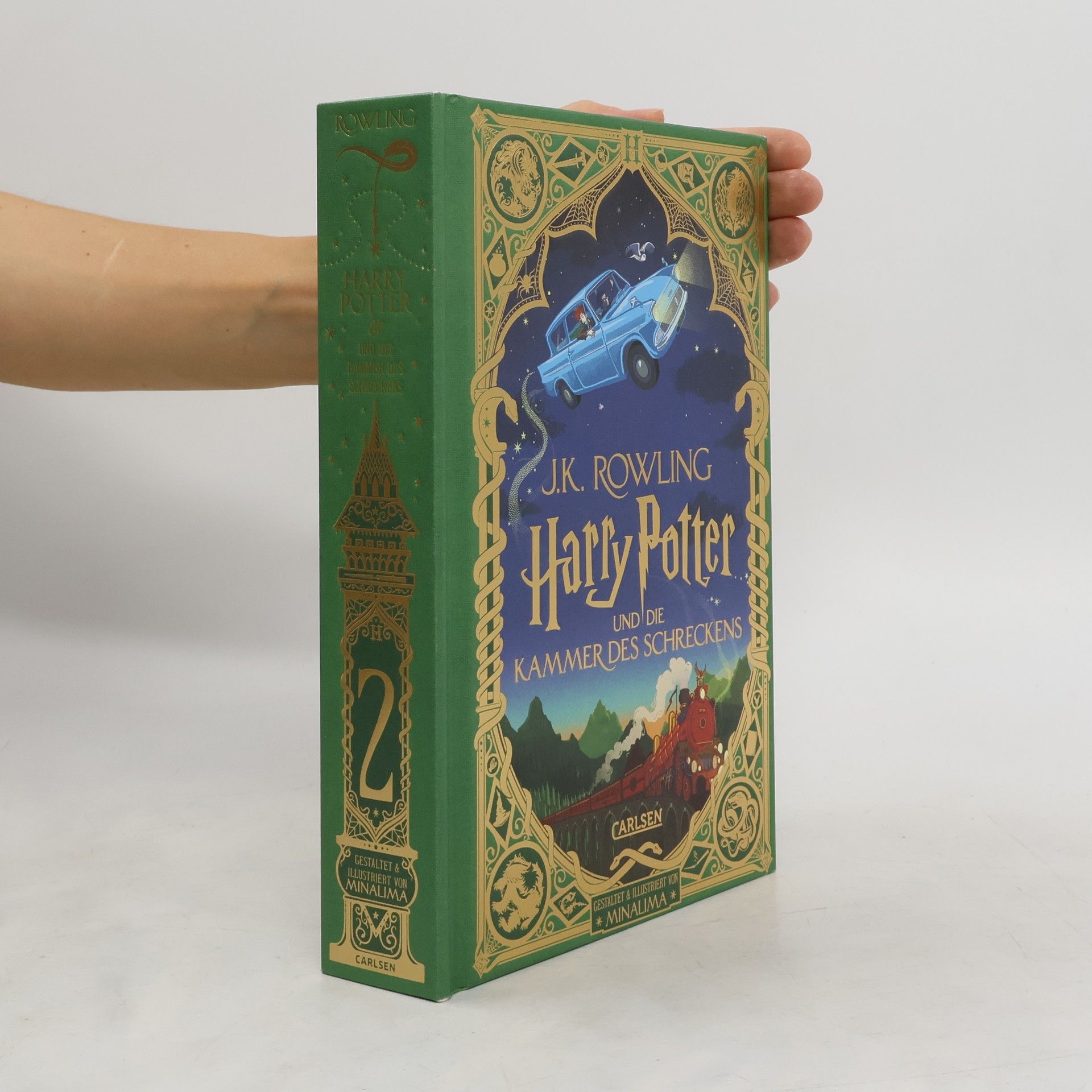 J. K. Rowling Harry Potter und die Kammer des Schreckens: MinaLima-Ausgabe (Harry Potter 2)