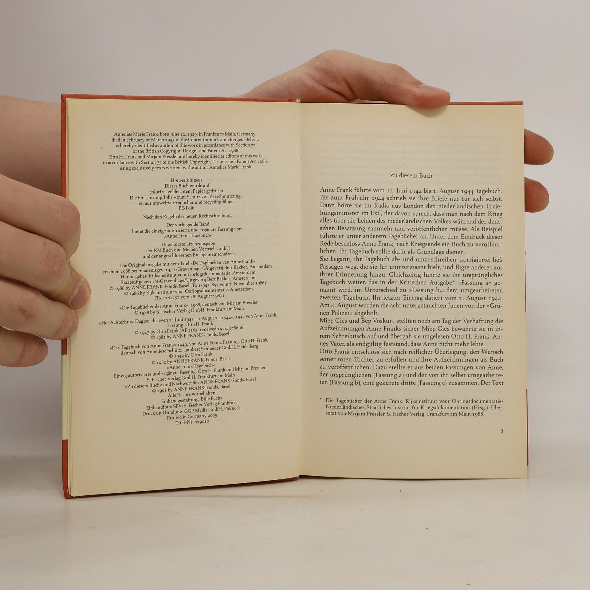 Anne Frank Tagebuch