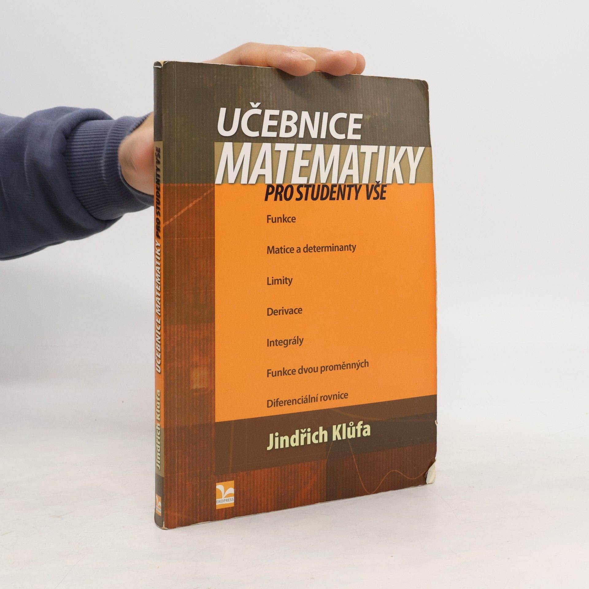 Jindřich Klůfa Učebnice matematiky pro studenty VŠE