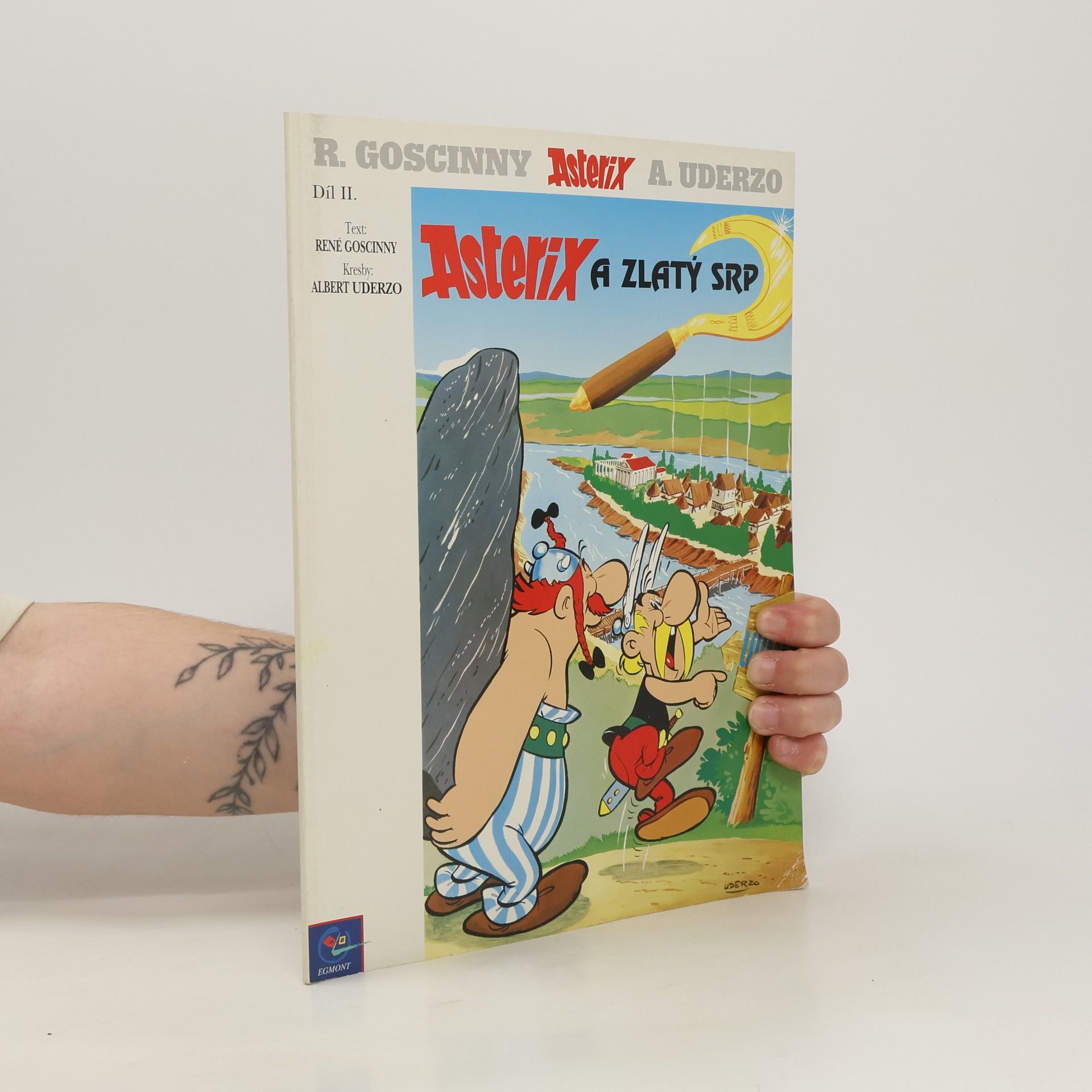 René Goscinny Asterix a zlatý srp
