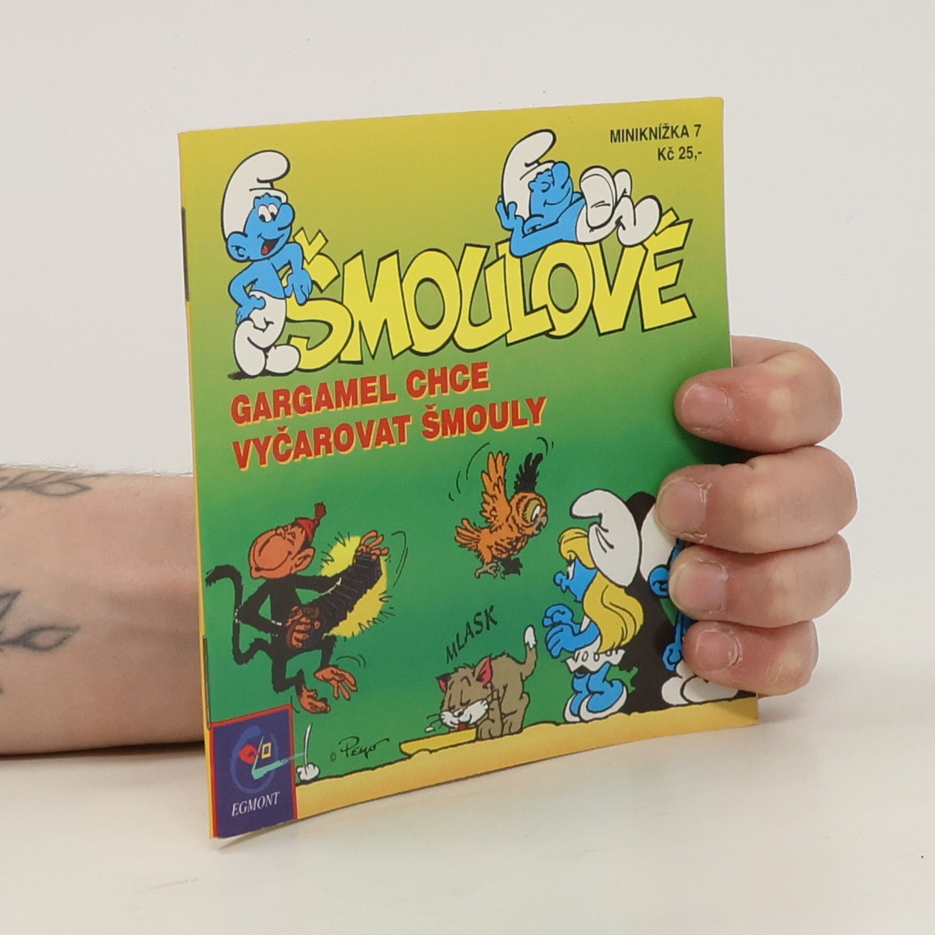 Pavel Weigel Šmoulové. Gargamel chce vyčarovat šmouly