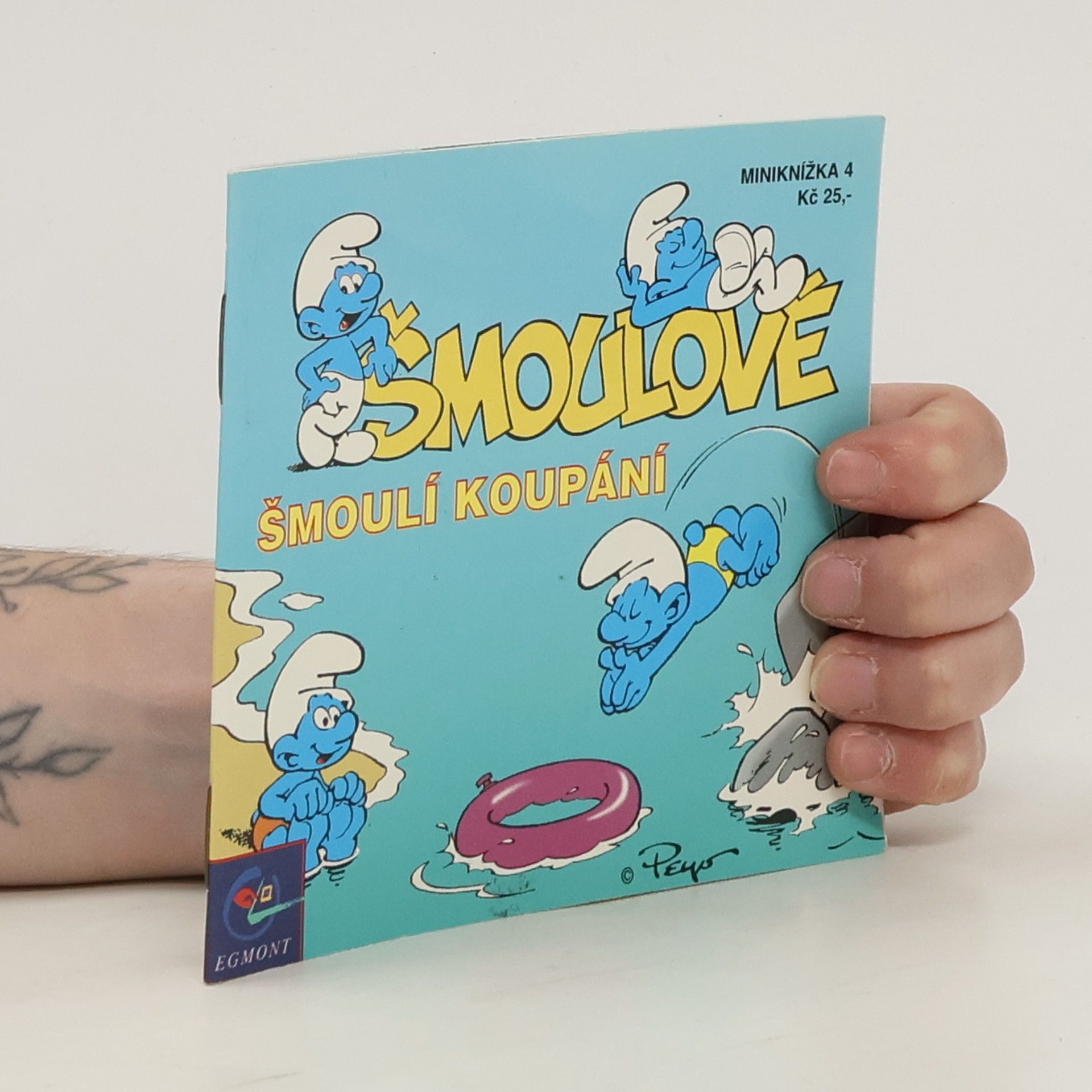 Eva Mrhačová Šmoulové. Šmoulí koupání