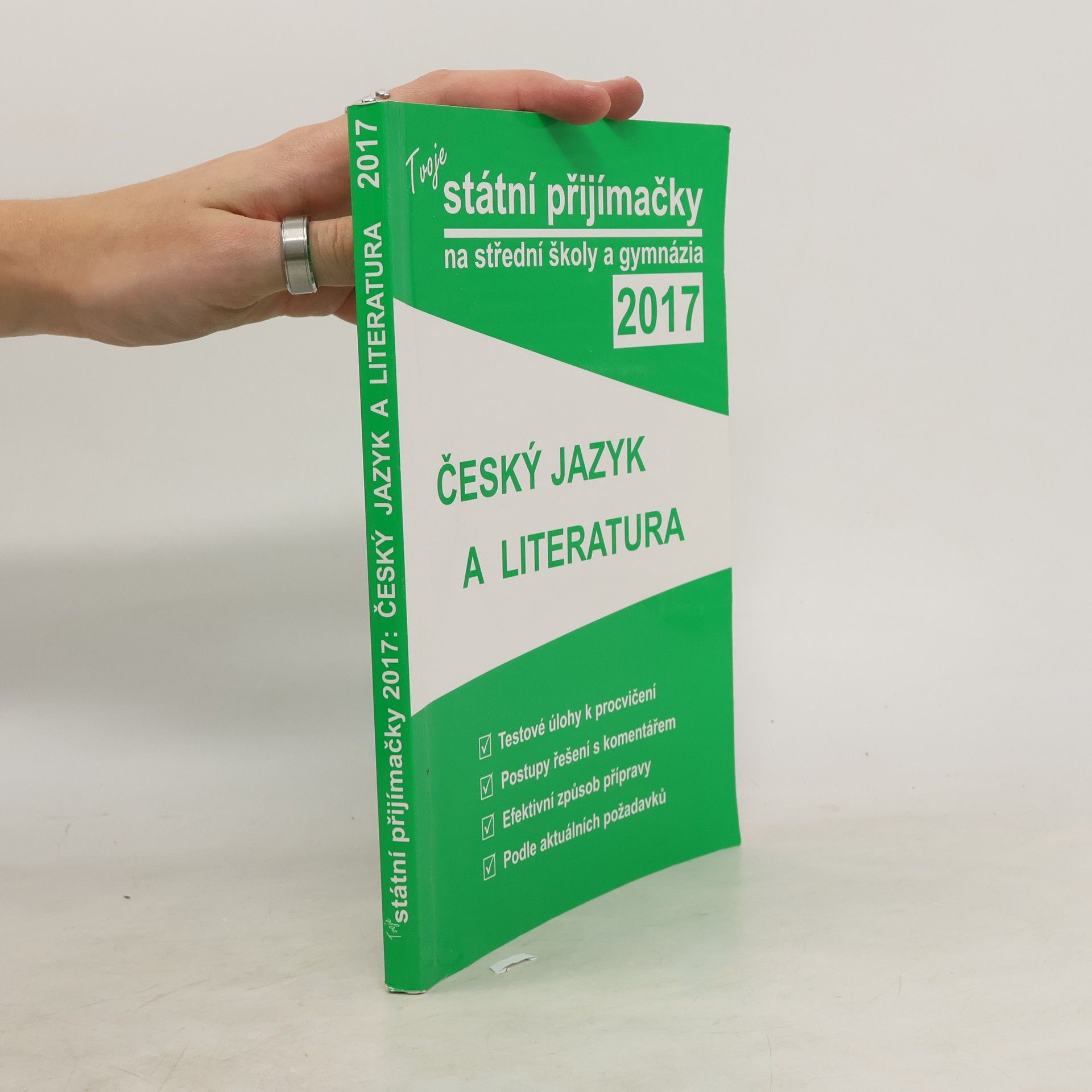 AA.VV. Tvoje státní přijímačky na střední školy a gymnázia 2017 - Český jazyk a literatura