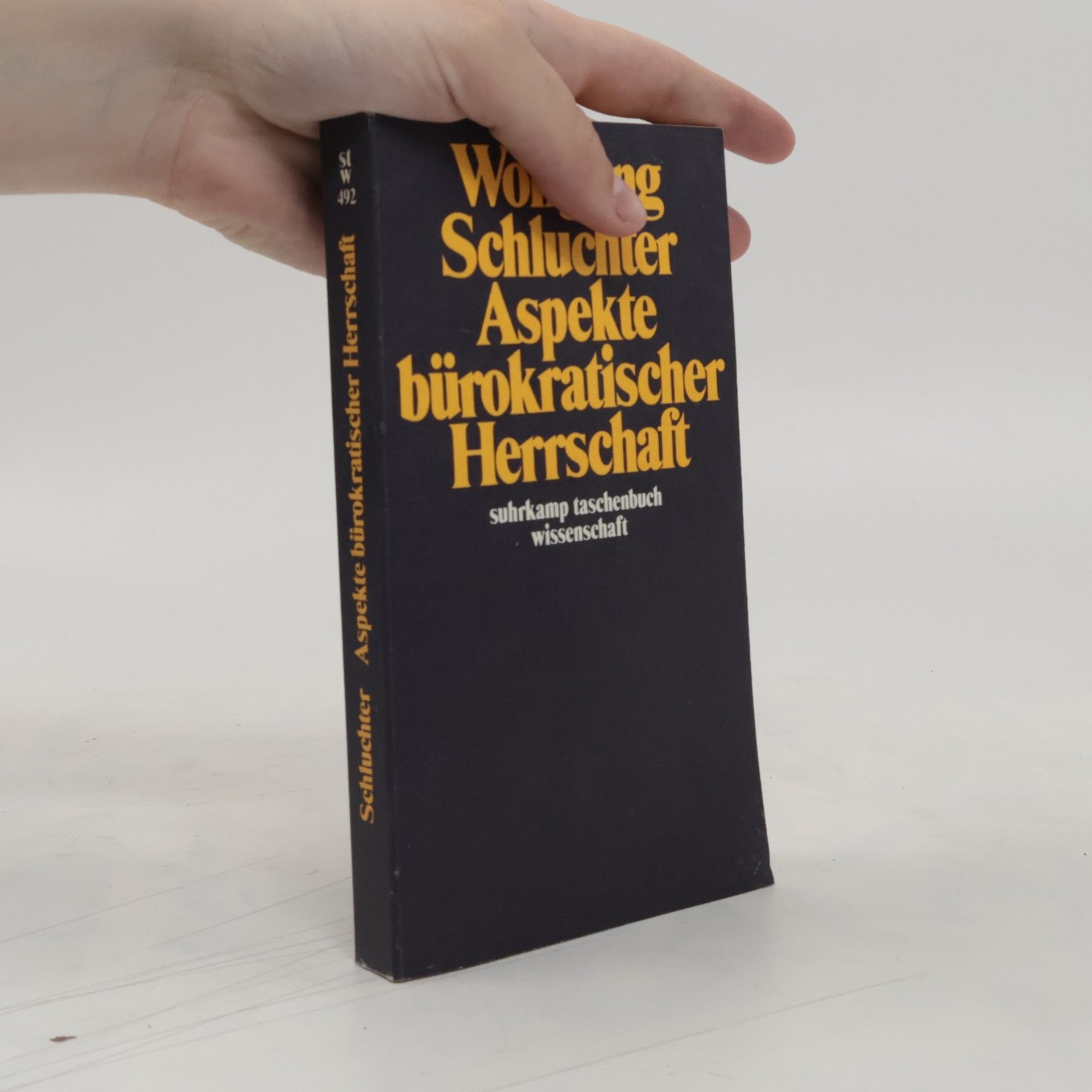 Wolfgang Schluchter Aspekte bürokratischer Herrschaft
