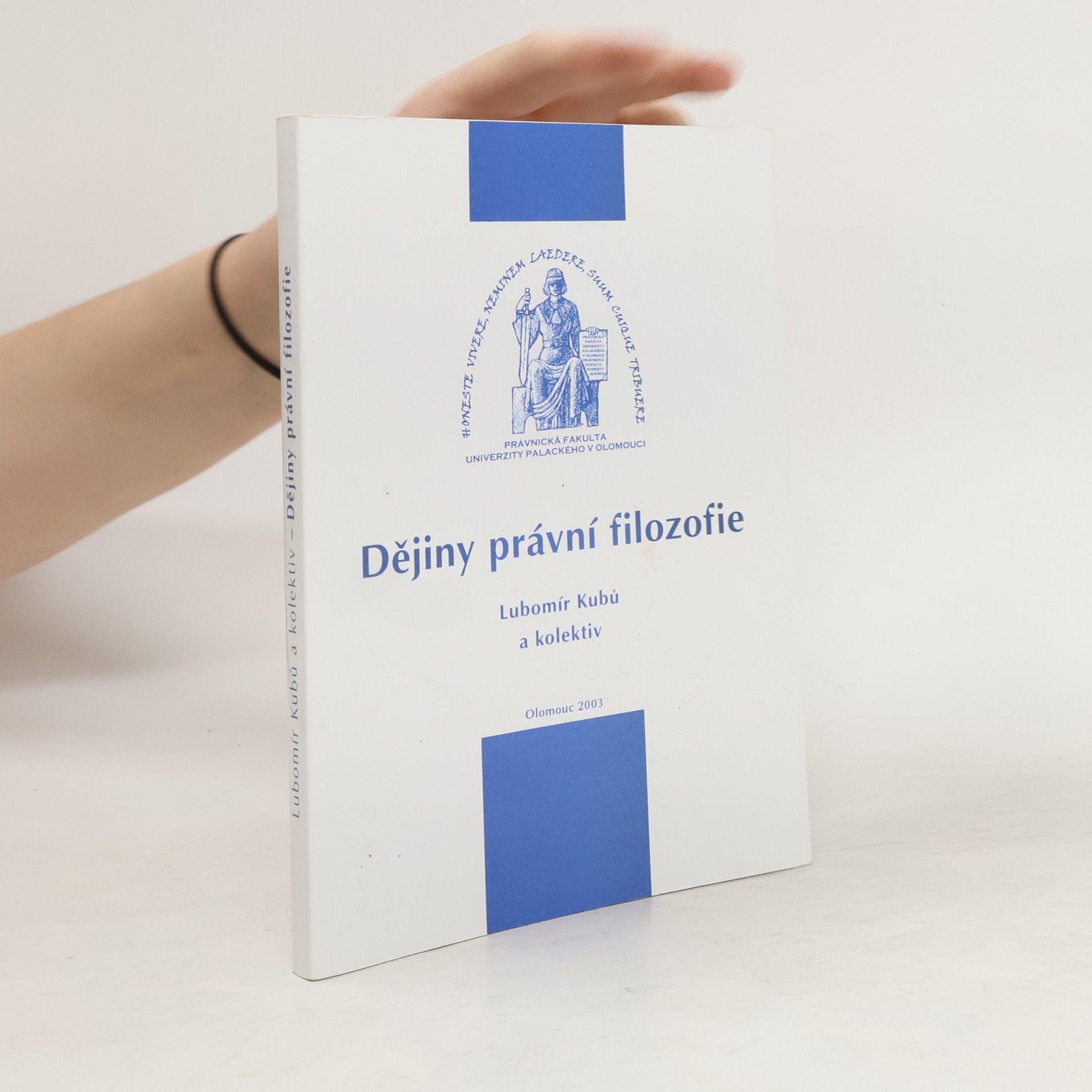 Lubomír Kubů Dějiny právní filozofie