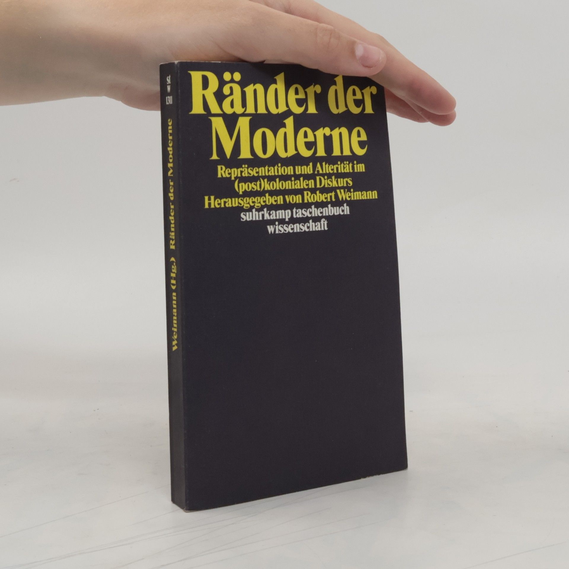 Robert Weimann Ränder der Moderne