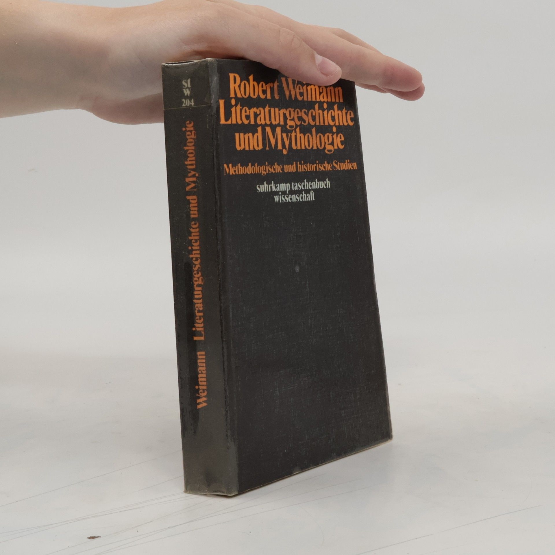 Robert Weimann Literaturgeschichte und Mythologie