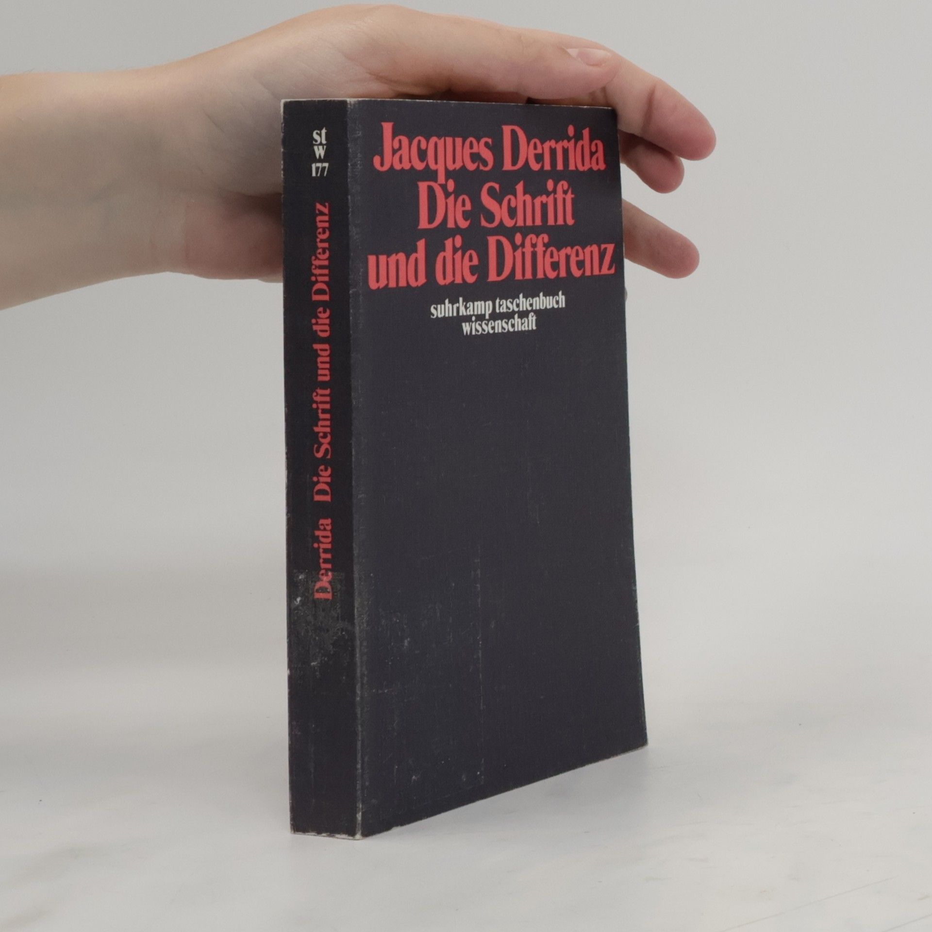 Jacques Derrida Die Schrift und die Differenz