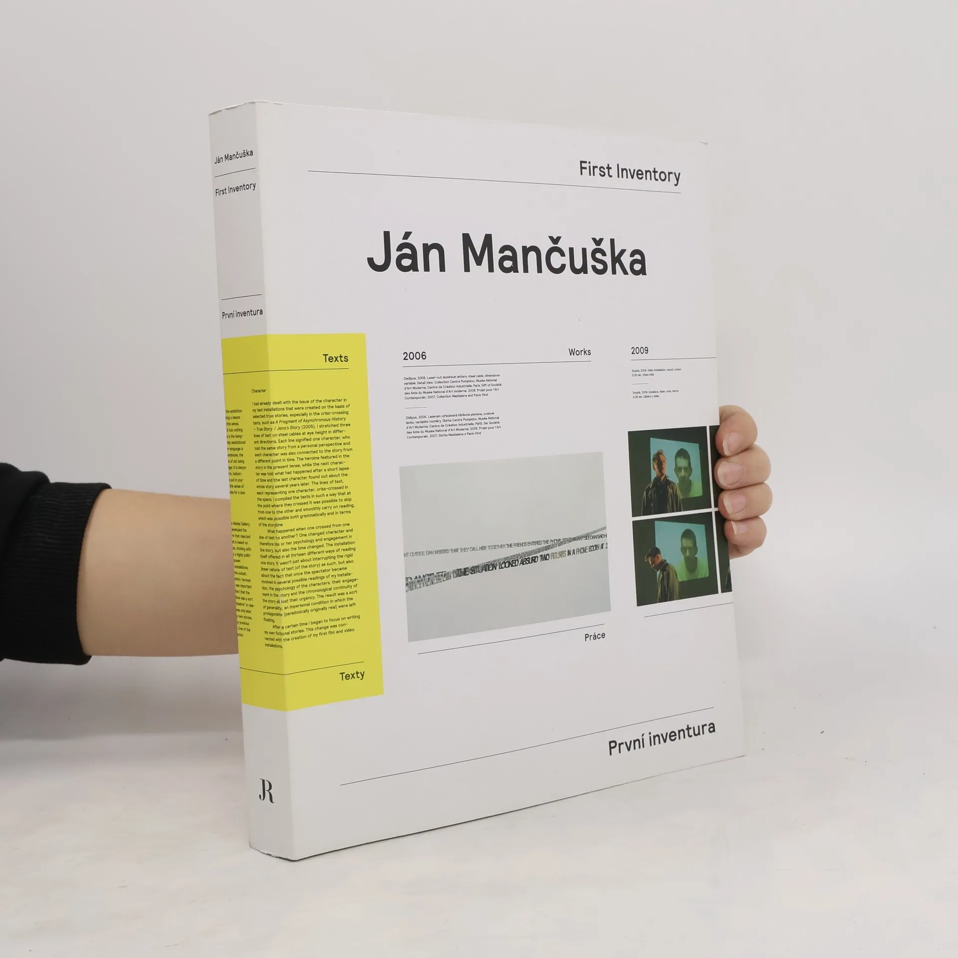 Ján Mančuška: first inventory = první inventura | Kniha | Ján Mančuška | CS
