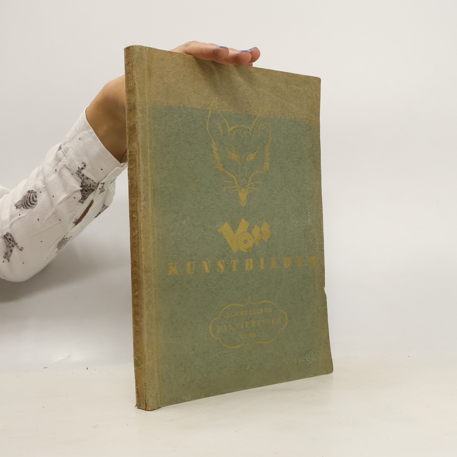 Autores varios Sammelalbum für Voss-Kunstbilder. Das Tierreich. Band 1