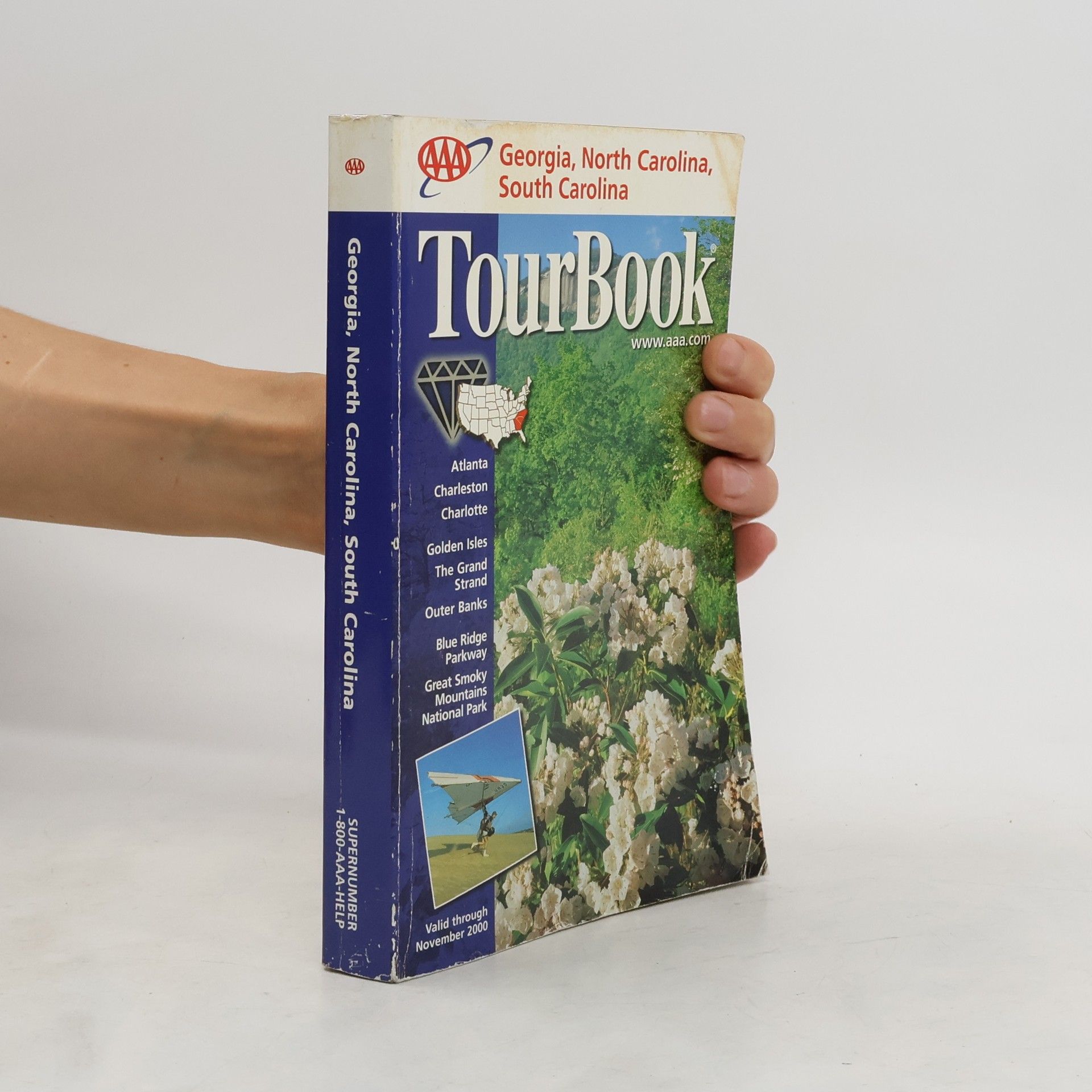 Collectif d'auteurs Georgia, North Carolina & South Carolina. Tourbook