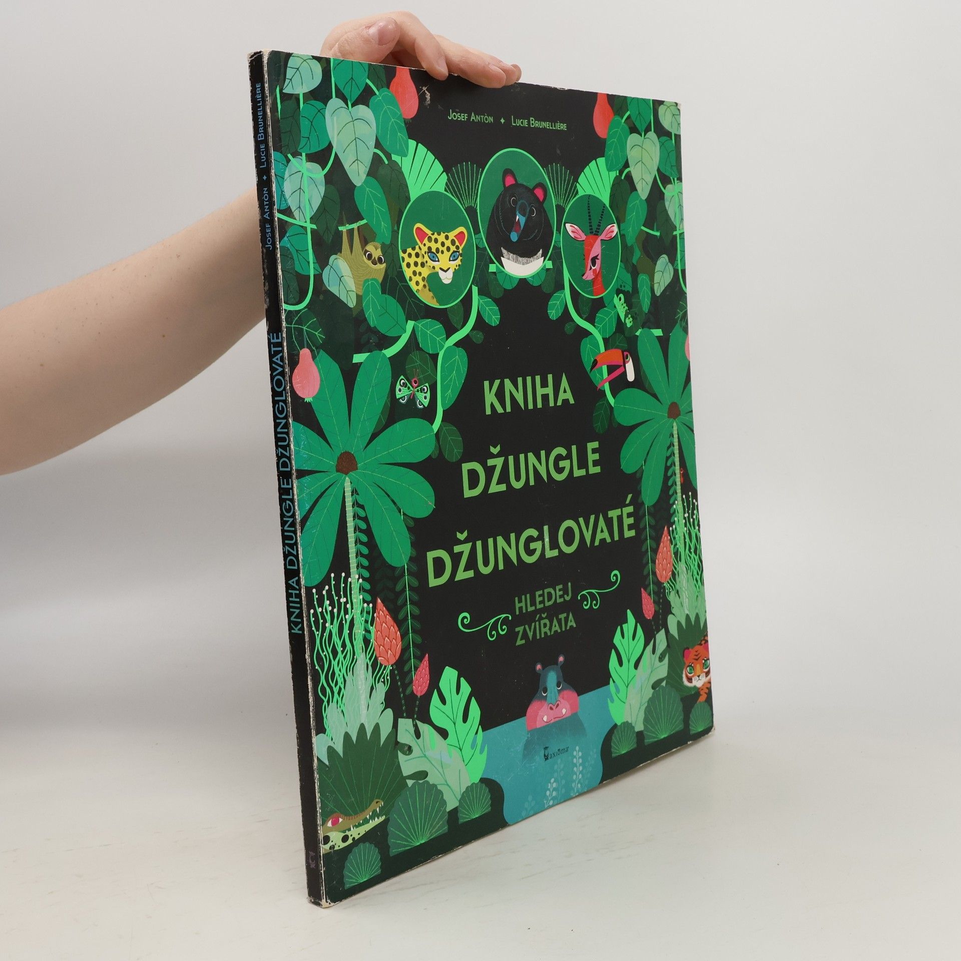 Josef-Anton Willa Kniha džungle džunglovaté - Hledej zvířata