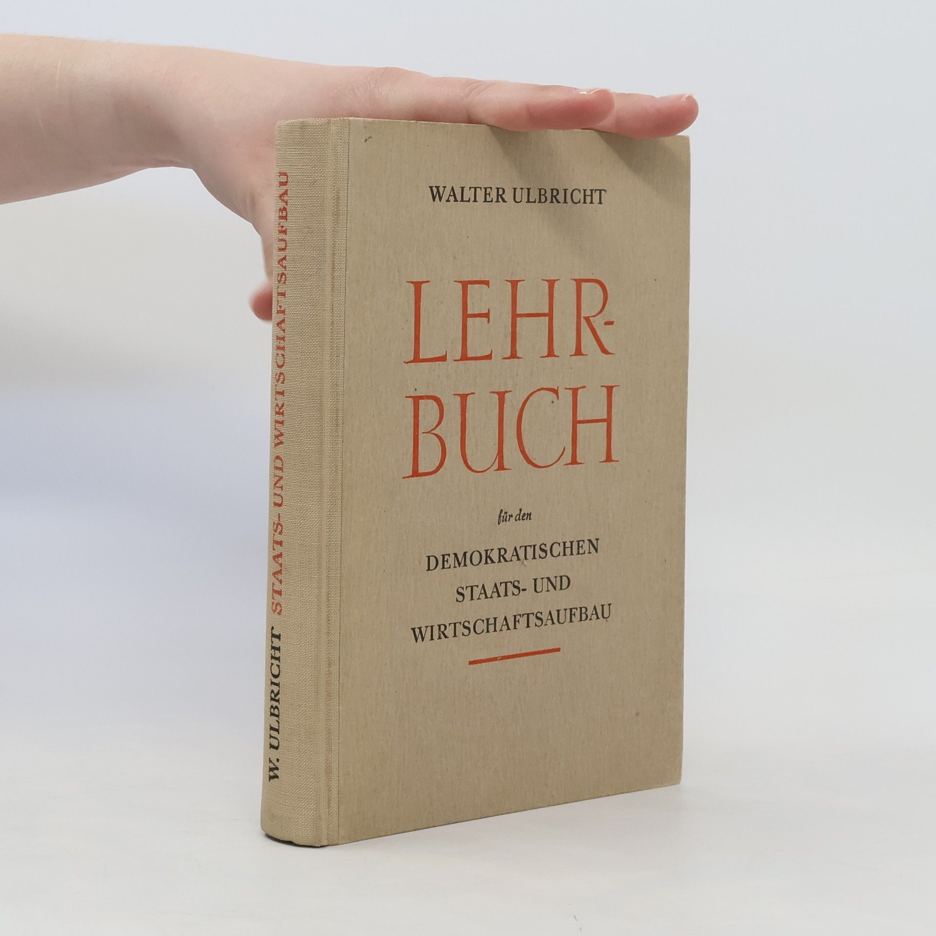Walter Ulbricht Lehrbuch
