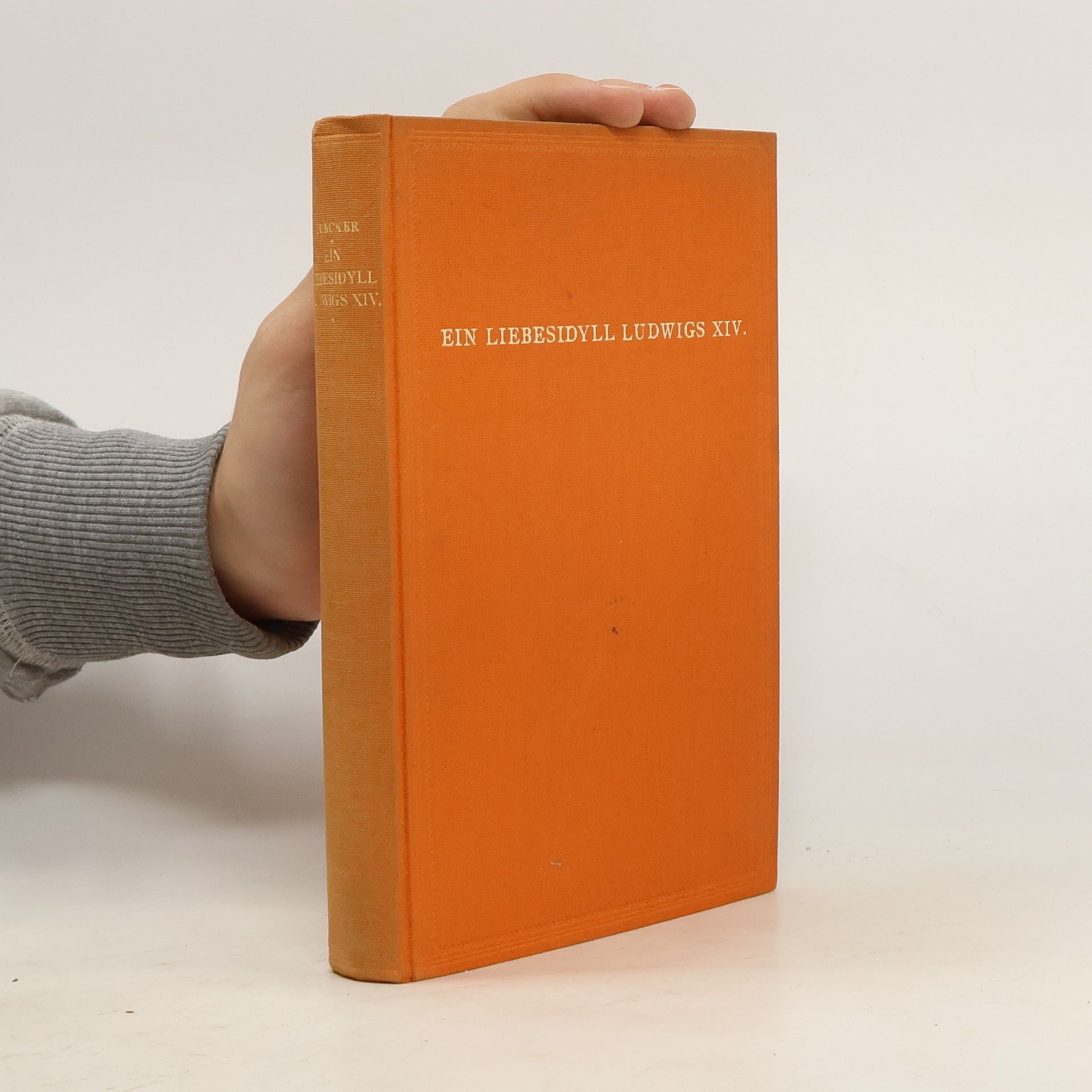 Dora Duncker Ein liebesidyll Ludwigs XIV.