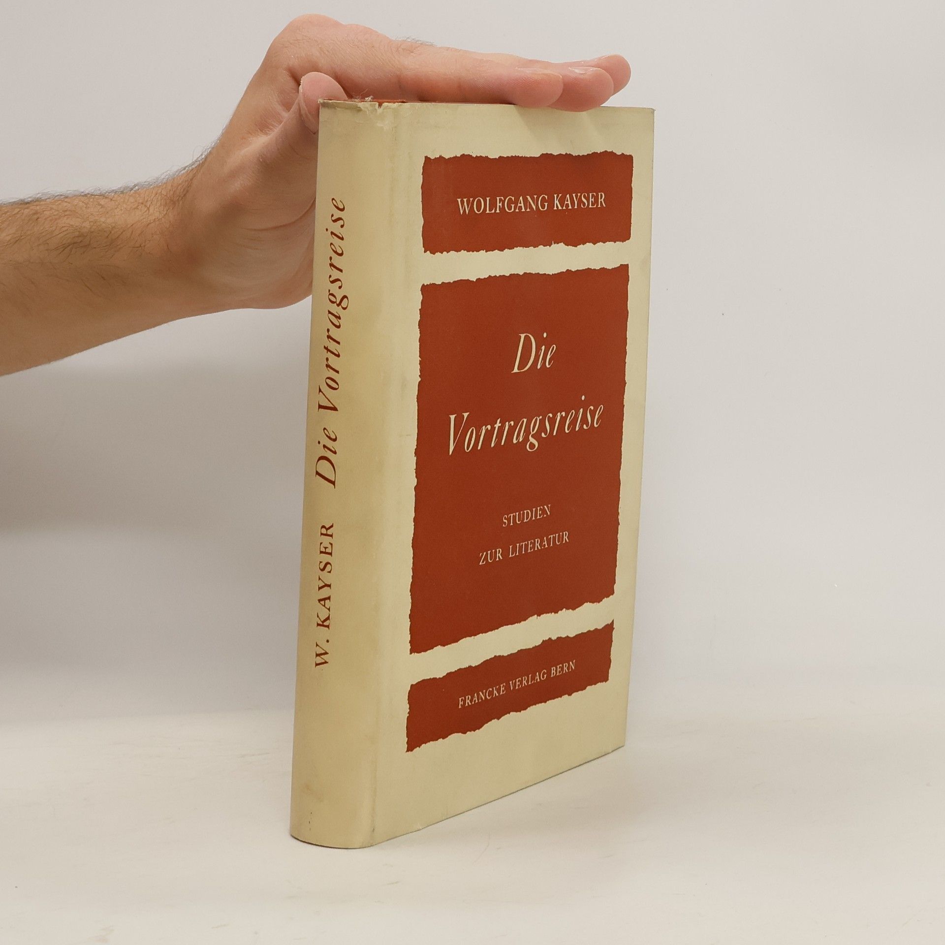 Wolfgang Kaiser Die Vortragsreise