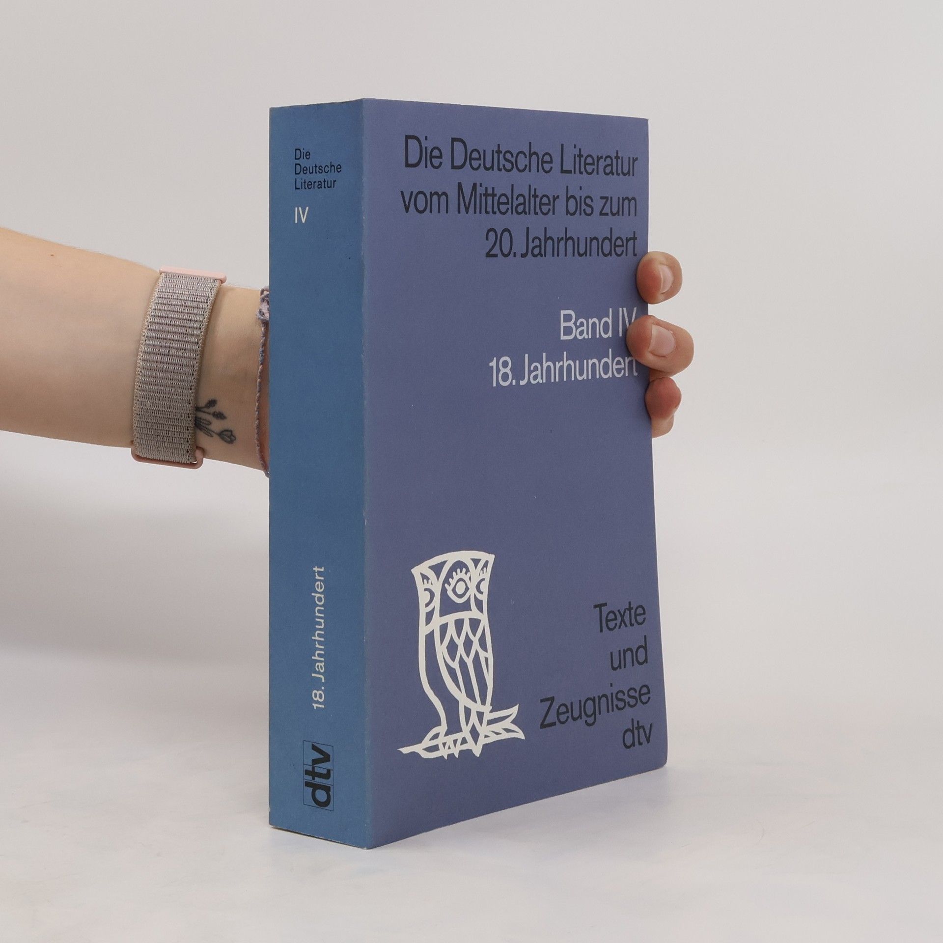 Walther Killy Die deutsche Literatur vom Mittelalter bis zum 20. Jahrhundert, Band IV