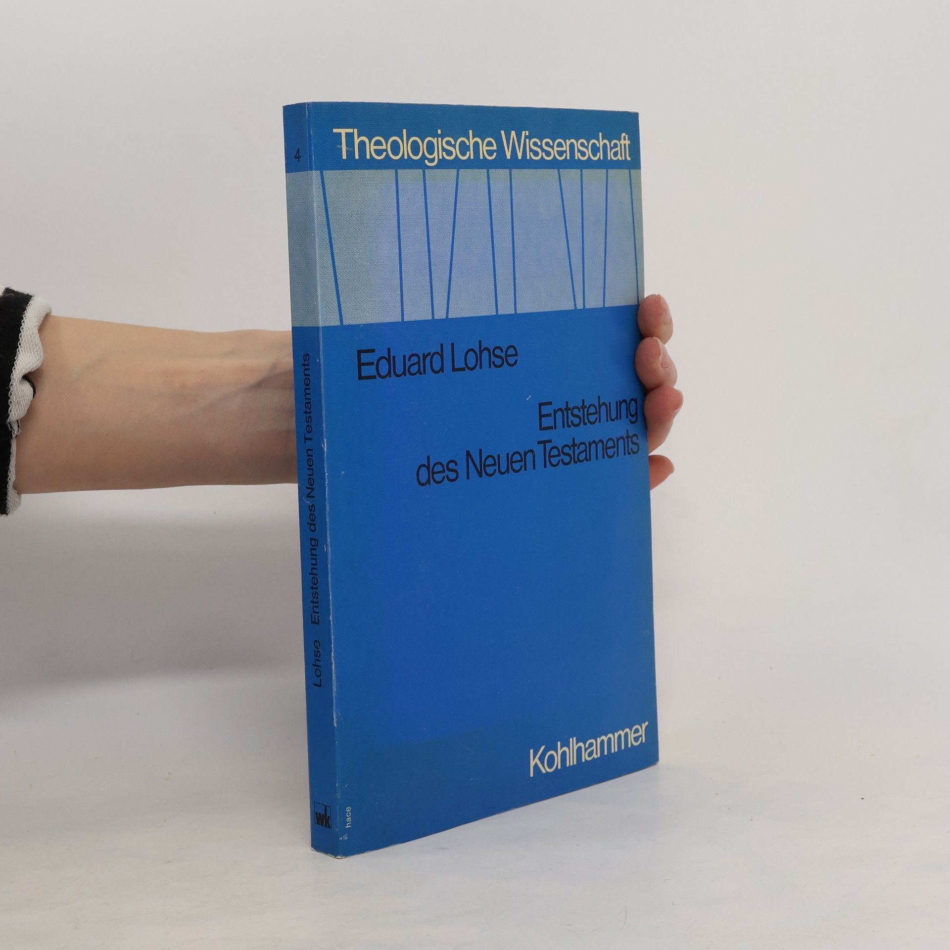 Eduard Lohse Entstehung des Neuen Testament