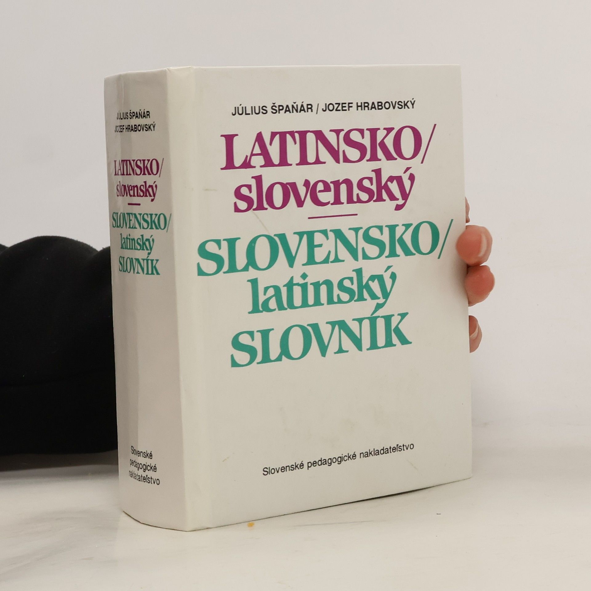 Jozef Hrabovský Latinsko-slovenský, slovensko- latinský slovník
