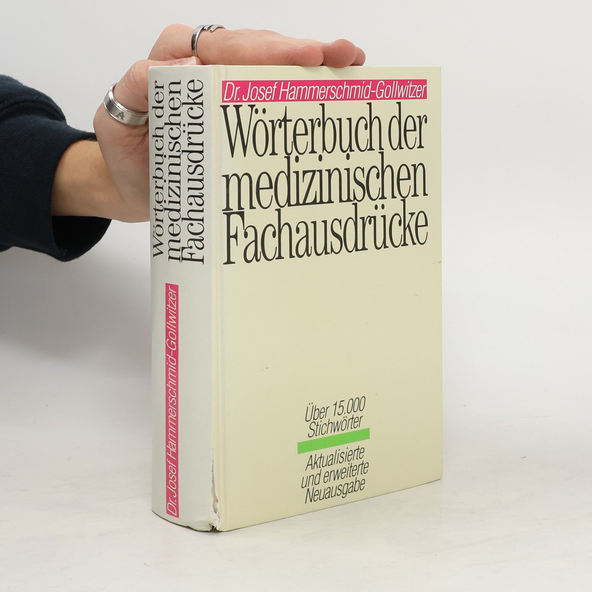 Josef Hammerschmid Gollwitzer Wörterbuch der medizinischen Fachaudrücke