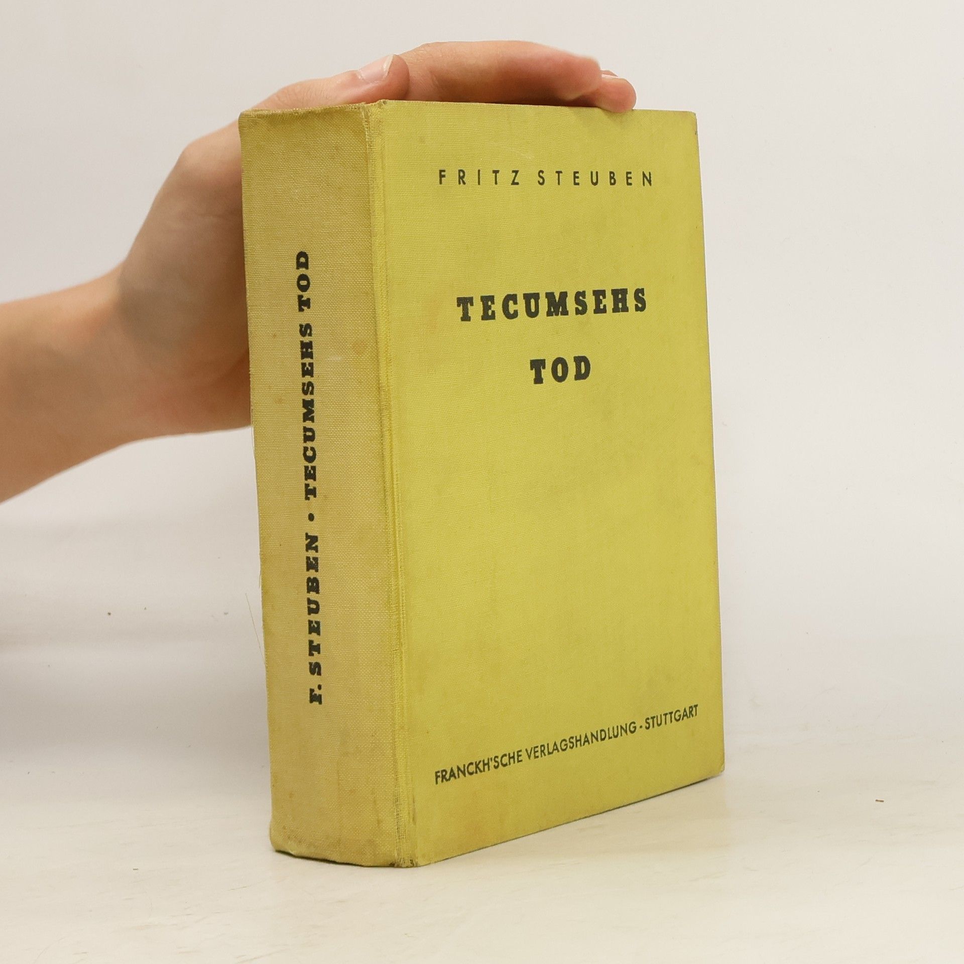 Fritz Steuben Tecumehs Tod