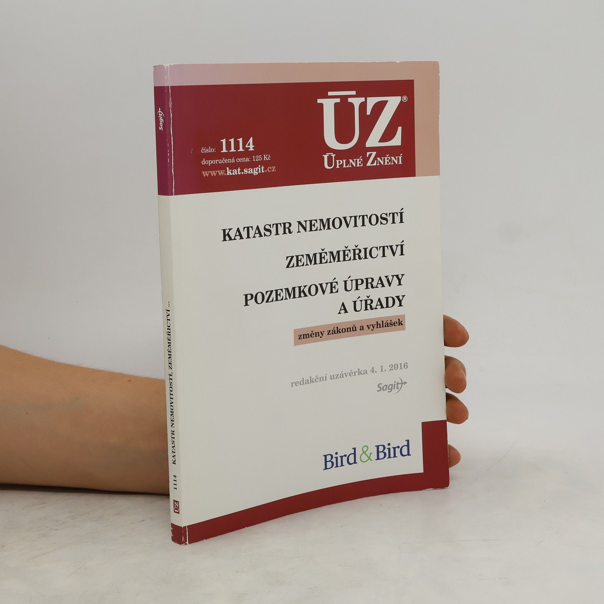 Autores varios Katastr nemovitostí / Zeměměřictví / Pozemkové úpravy a úřady - Změny zákonů a vyhlášek