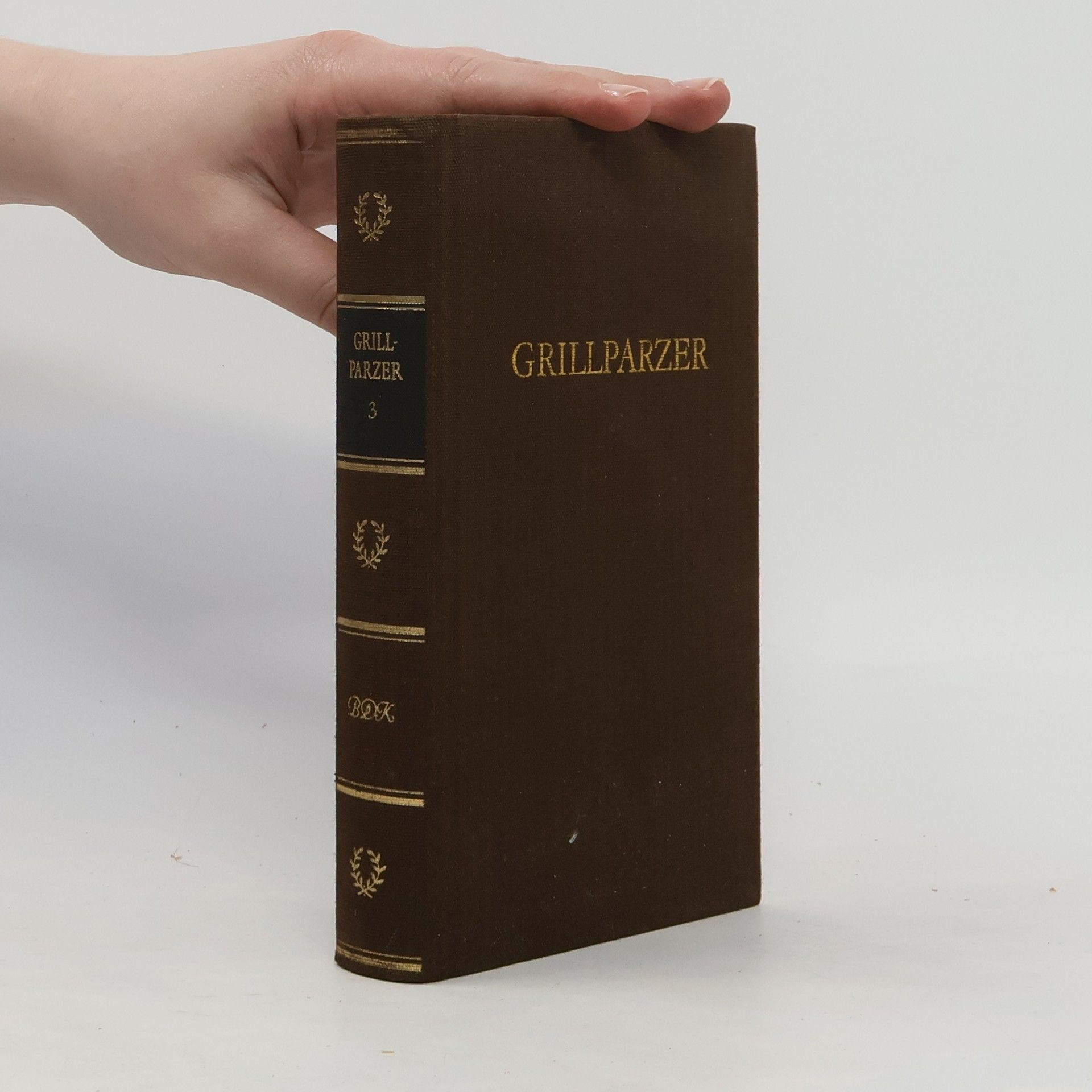 Franz Grillparzer Grillparzers Werke 3
