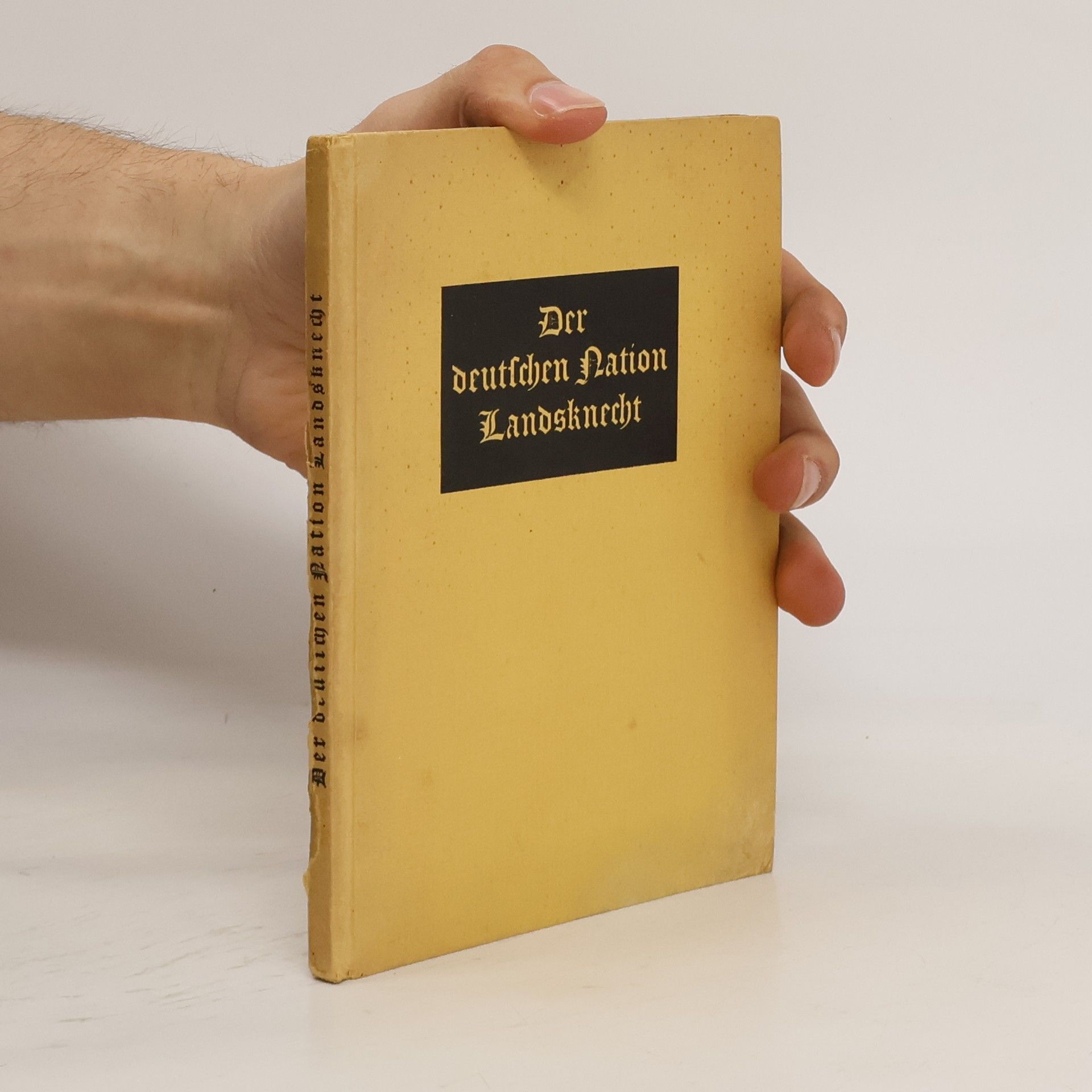 Hans Stöcklein Der deutchen Nation Landsknecht