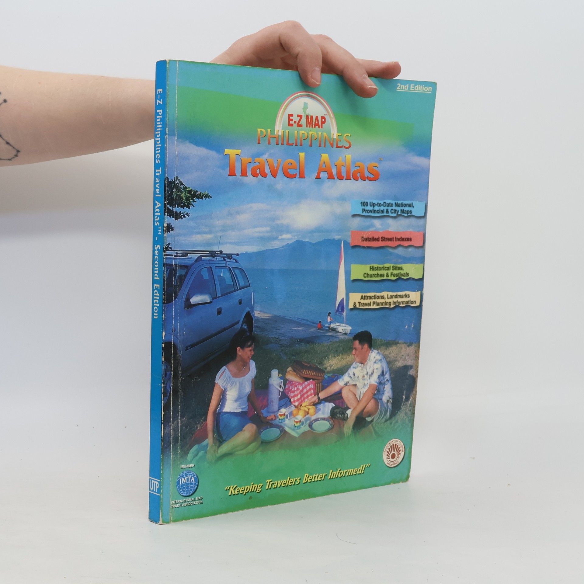 Collectif d'auteurs E - Z Map Philippines Travel Atlas