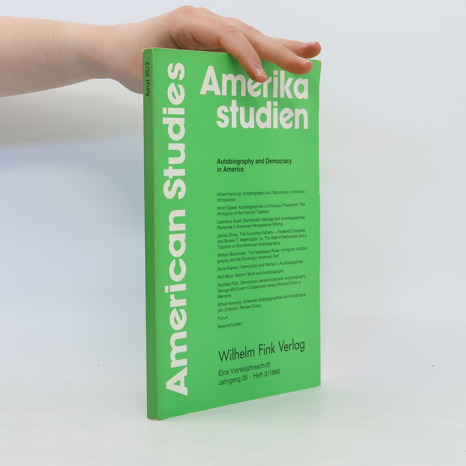 Autorenkollektiv Amerika Studien 3/1990