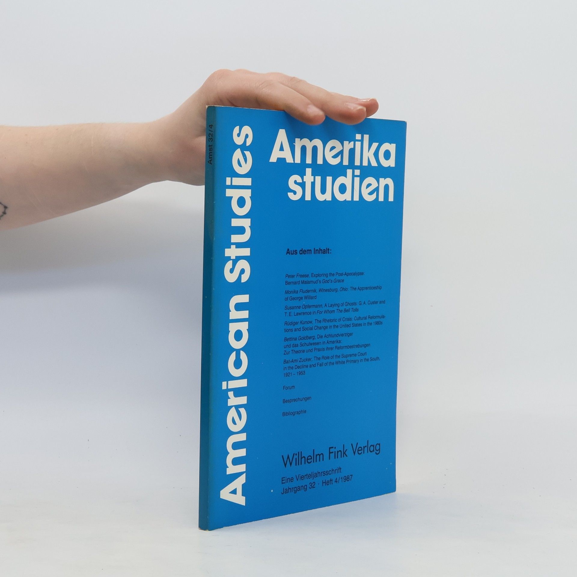 Autorenkollektiv Amerika Studien 4/1987