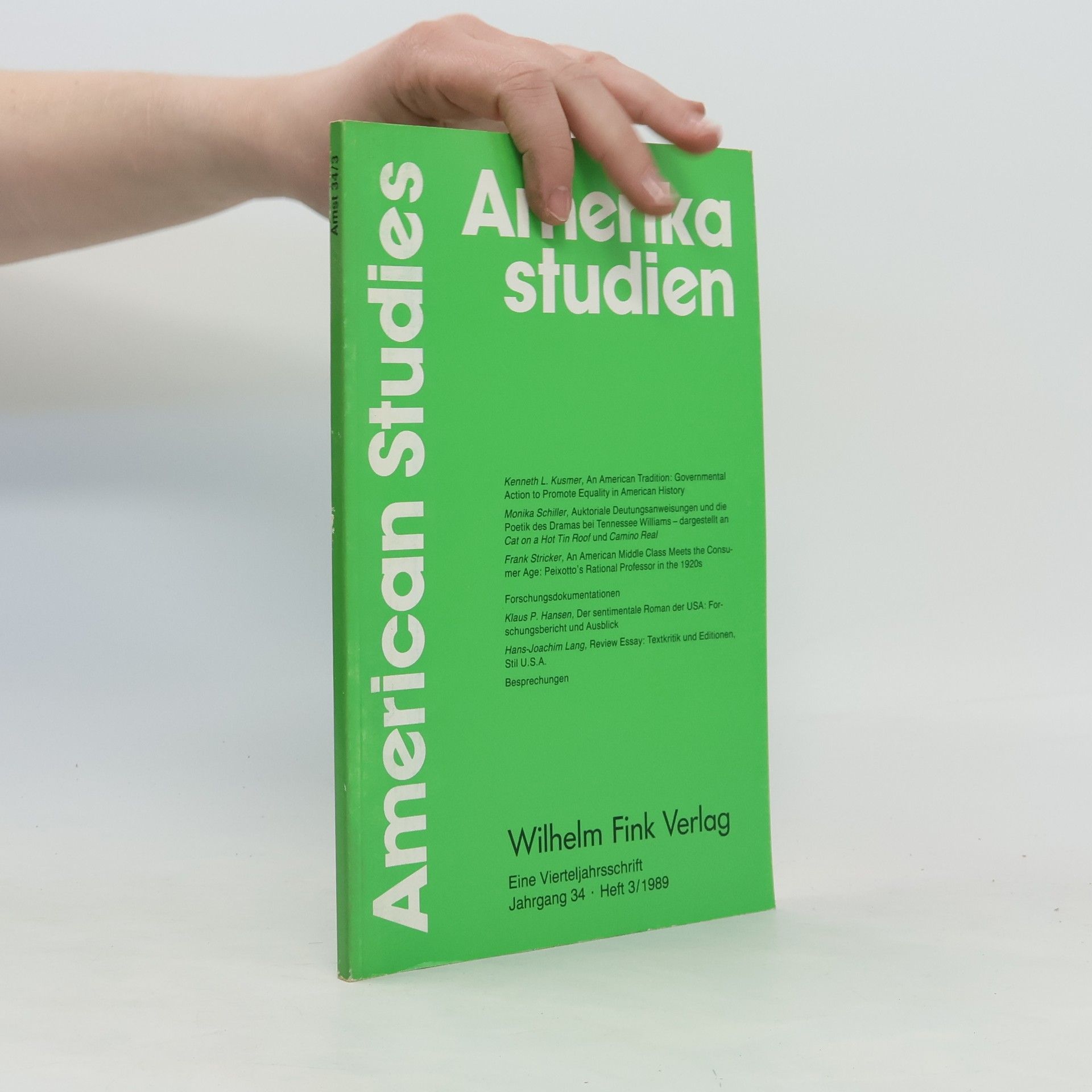 Autorenkollektiv Amerikastudien. American Studies