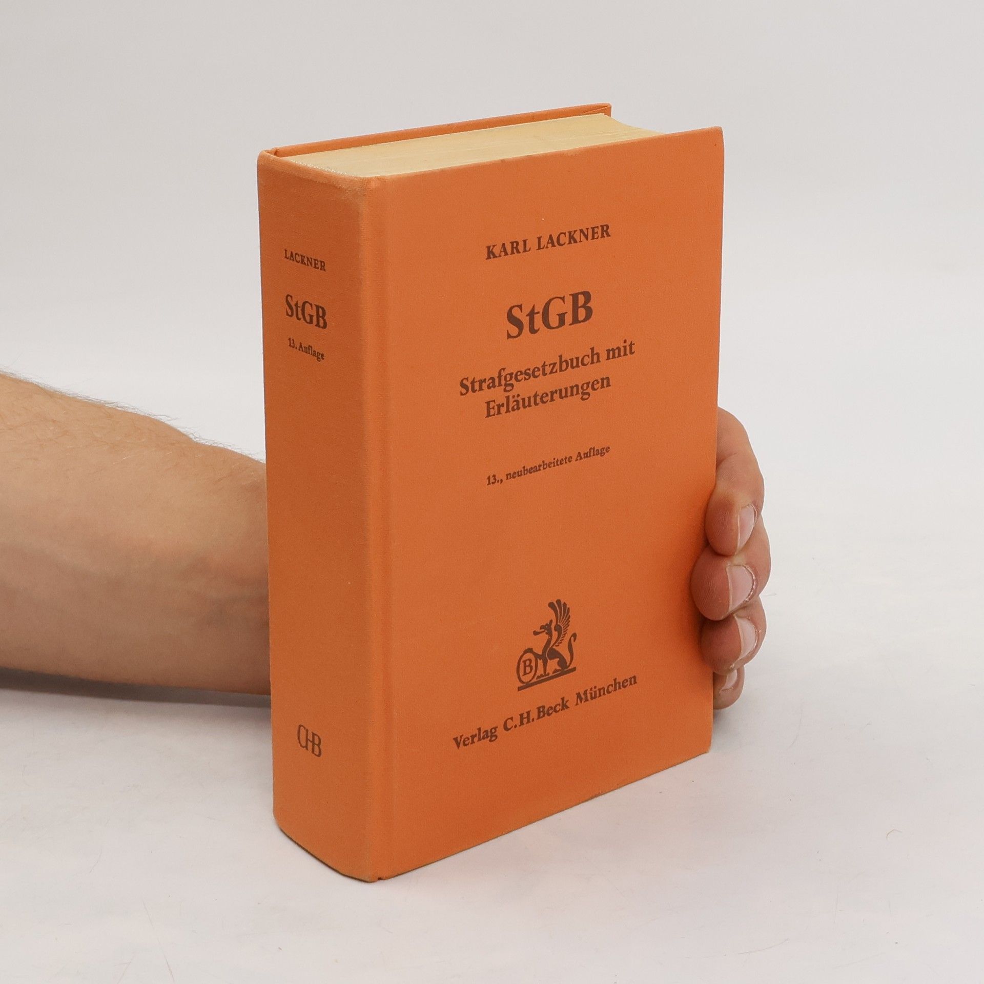 Karl Lackner Strafgesetzbuch
