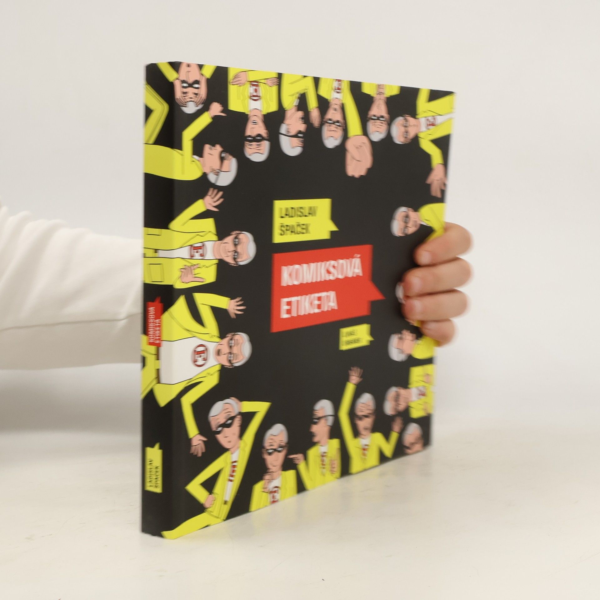 Ladislav Špaček Komiksová etiketa