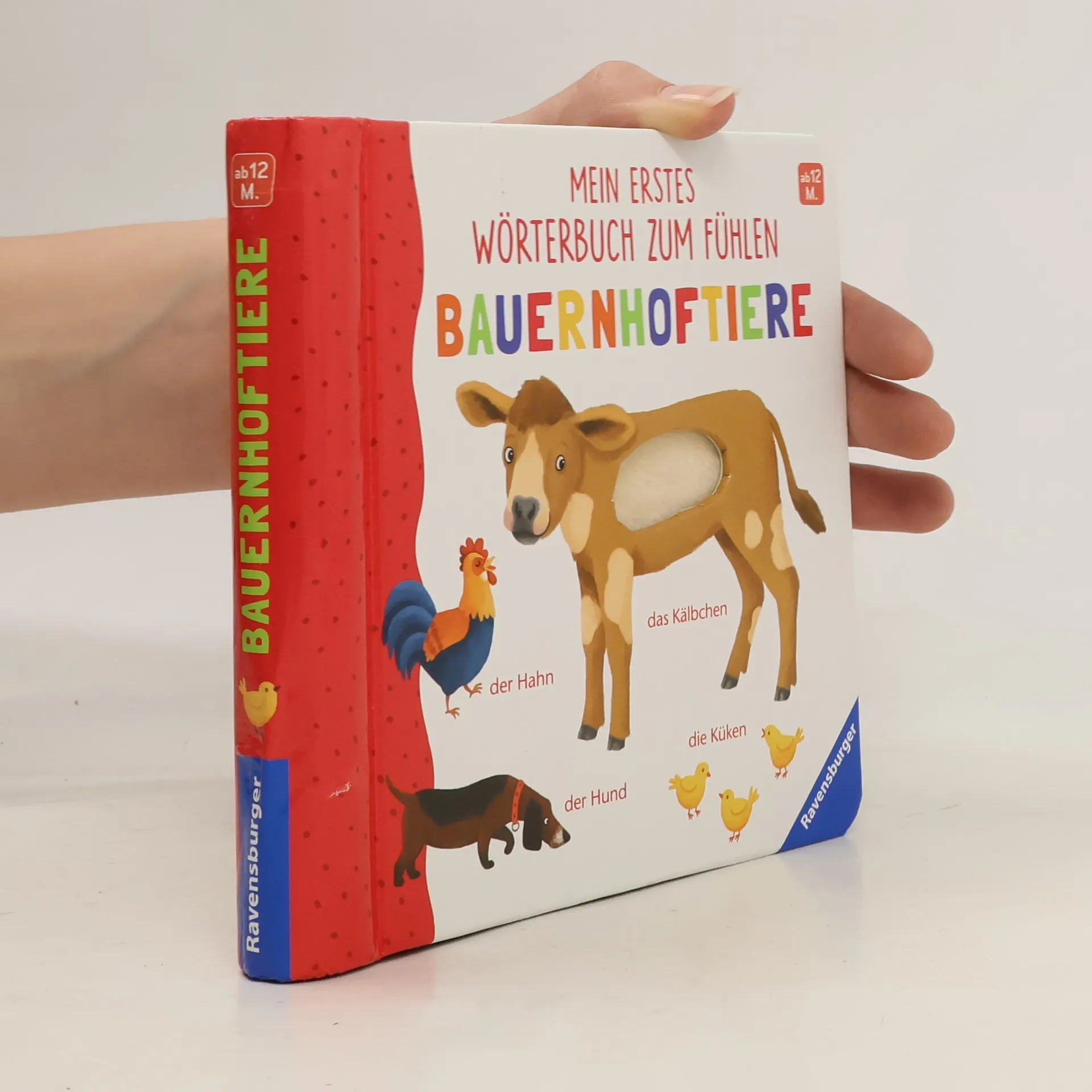 Mein erstes Wörterbuch zum Fühlen: Bauernhoftiere | Kniha | Meike Teichmann | DE