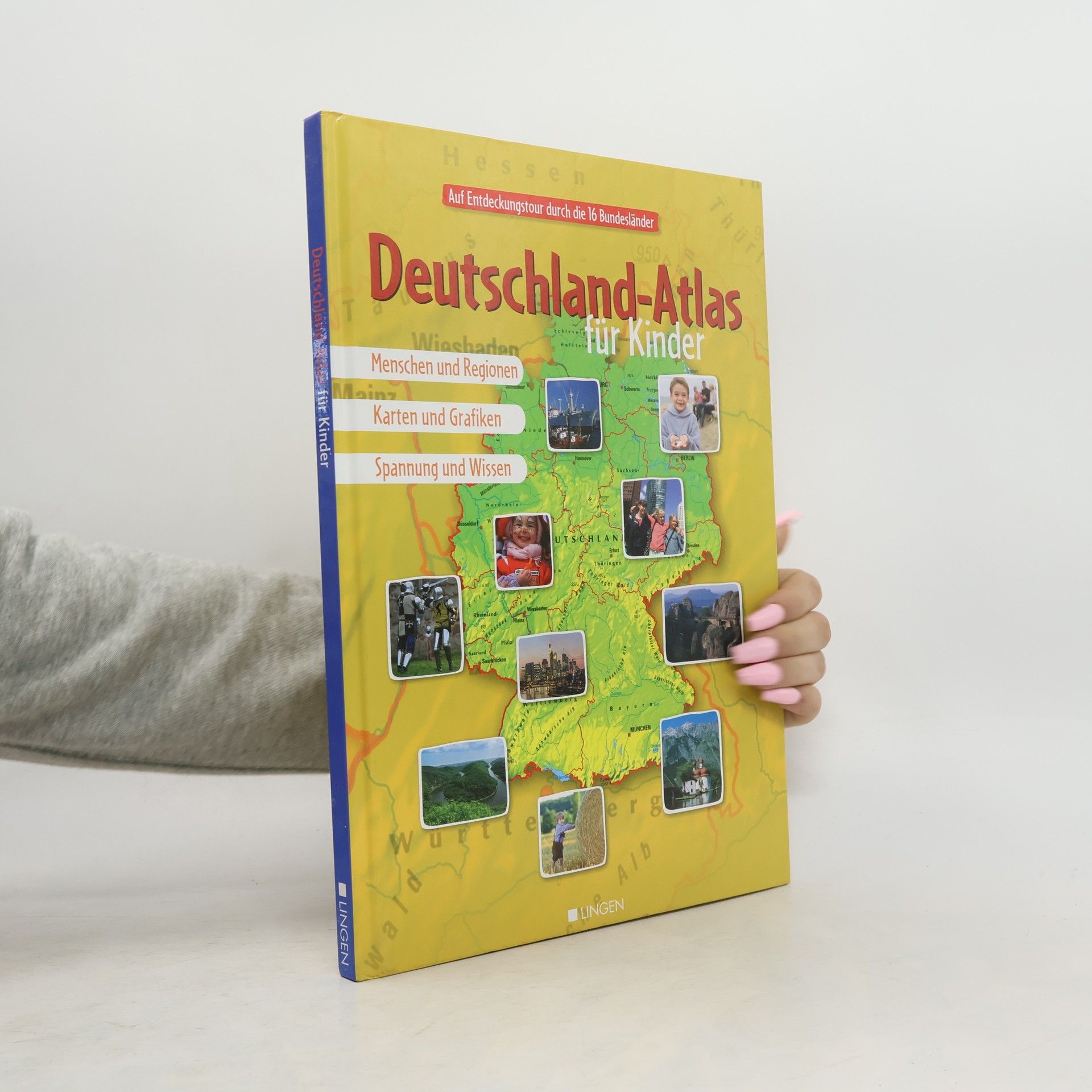 Autores varios Deutschland-Atlas für Kinder