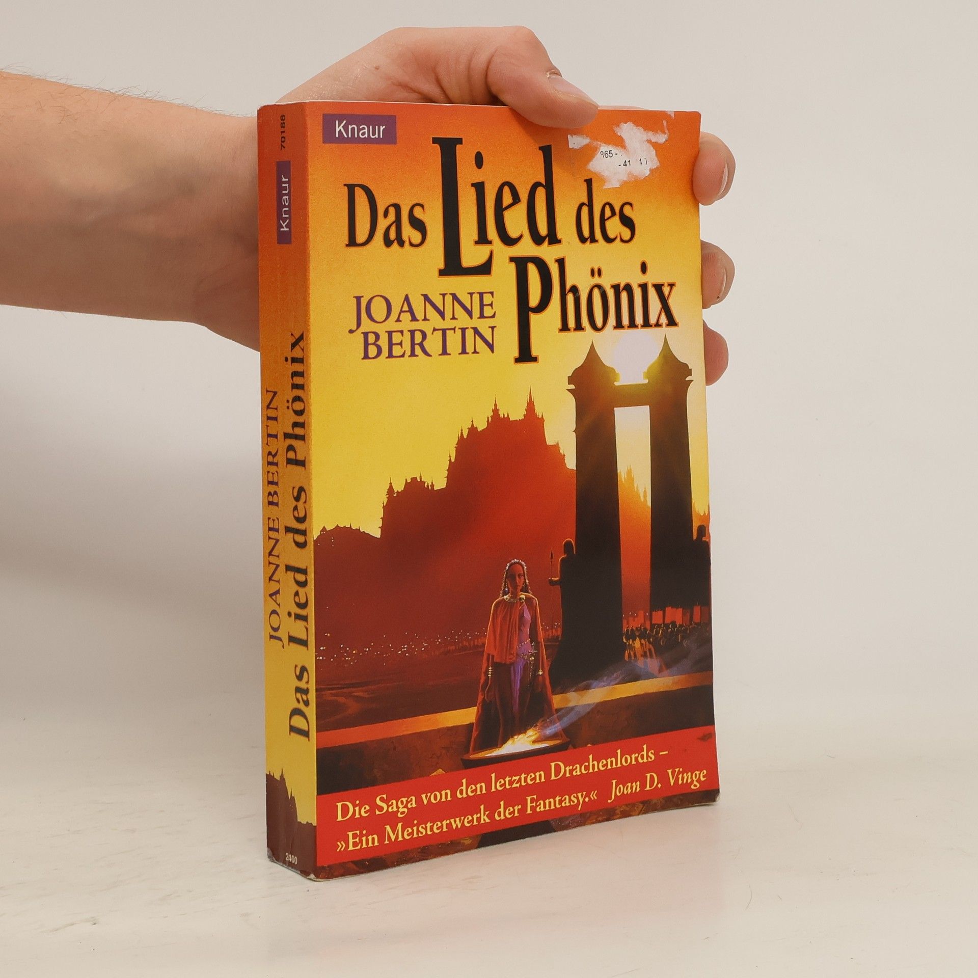 Joanne Bertin Das Lied des Phoenix. Fantasy-Roman. Übertr. v. Regina Winter